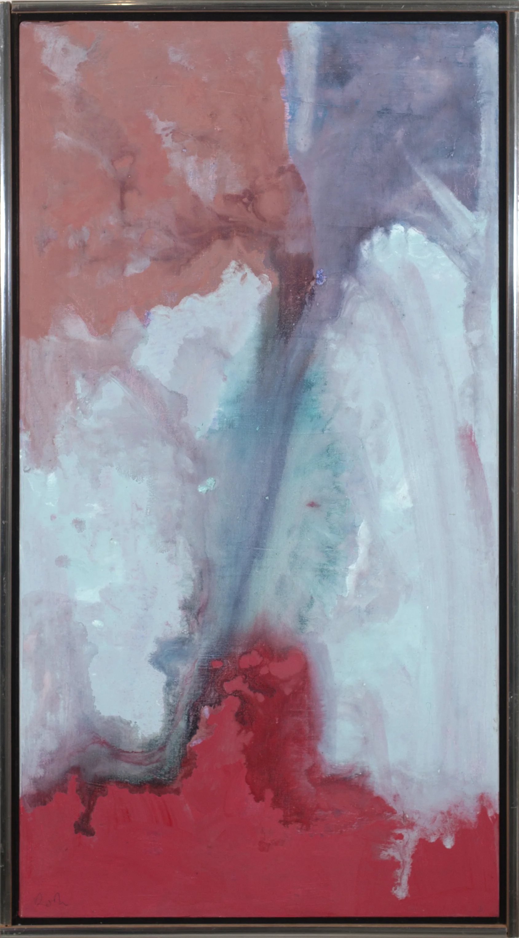 Jack Roth Untitled 1968 Acrylic on canvas 30 x 16