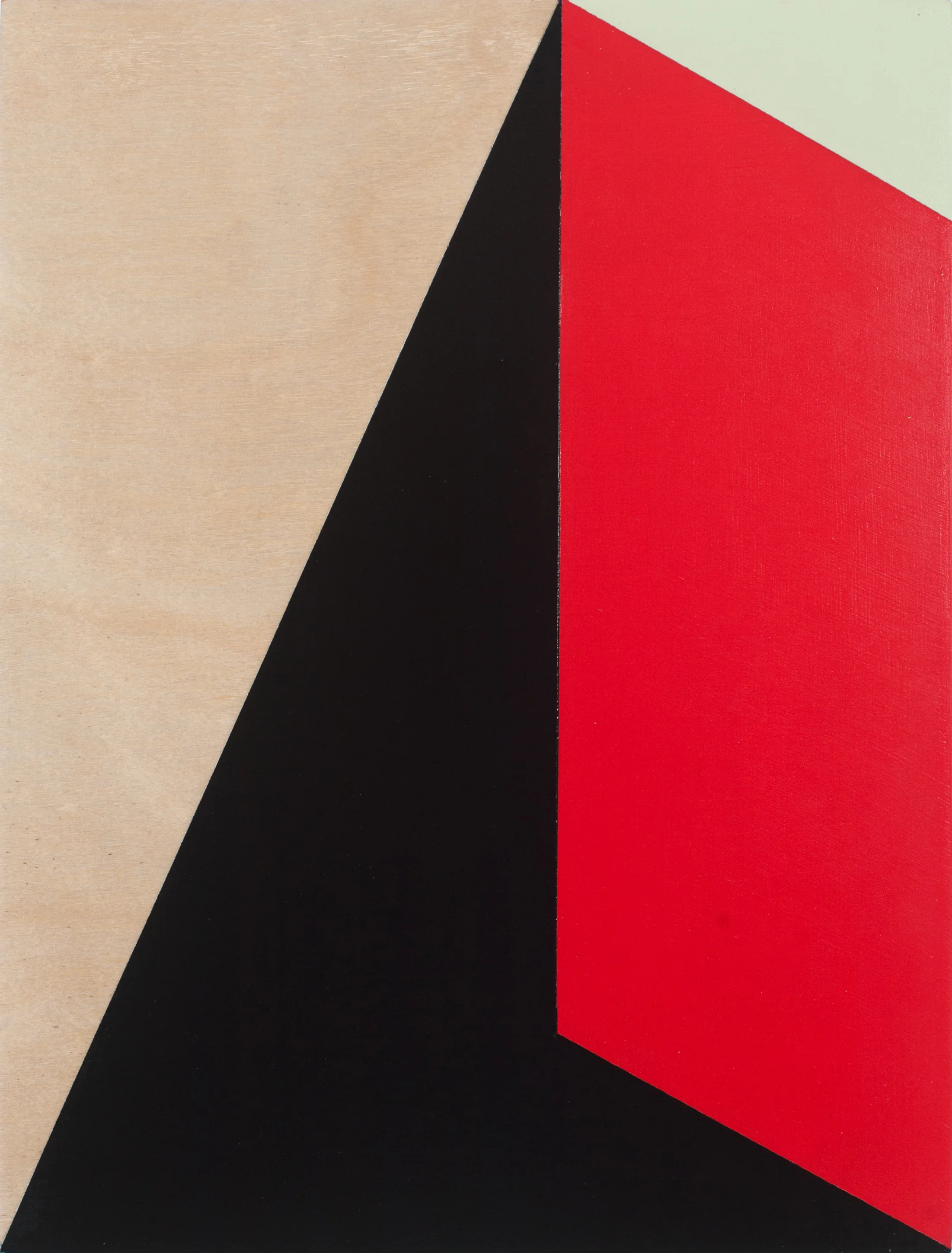 Bauhaus No. 17.2 Flashe vinyl paint on birch 12 x 9 $ 320