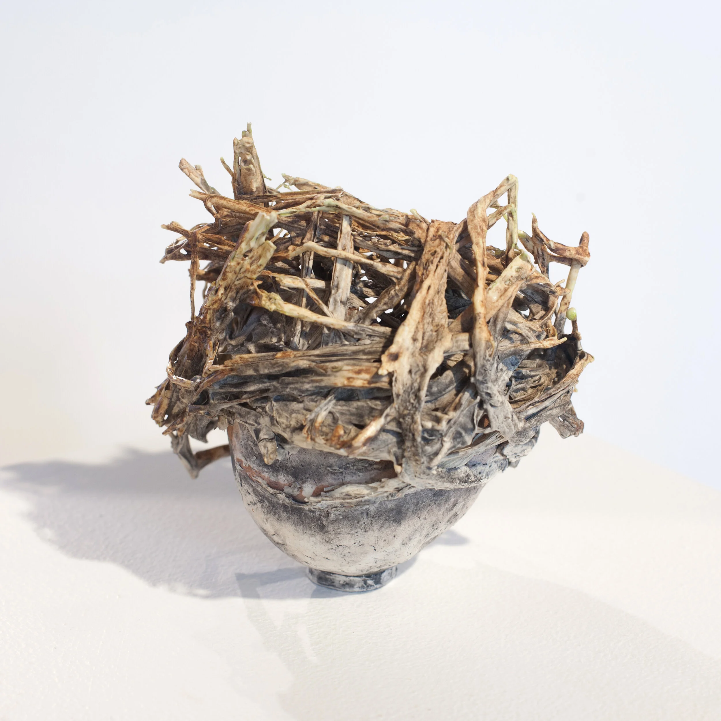 Small Tangle Orbs No. 1 Ceramic 5½ x 5 x 4½ $ 150