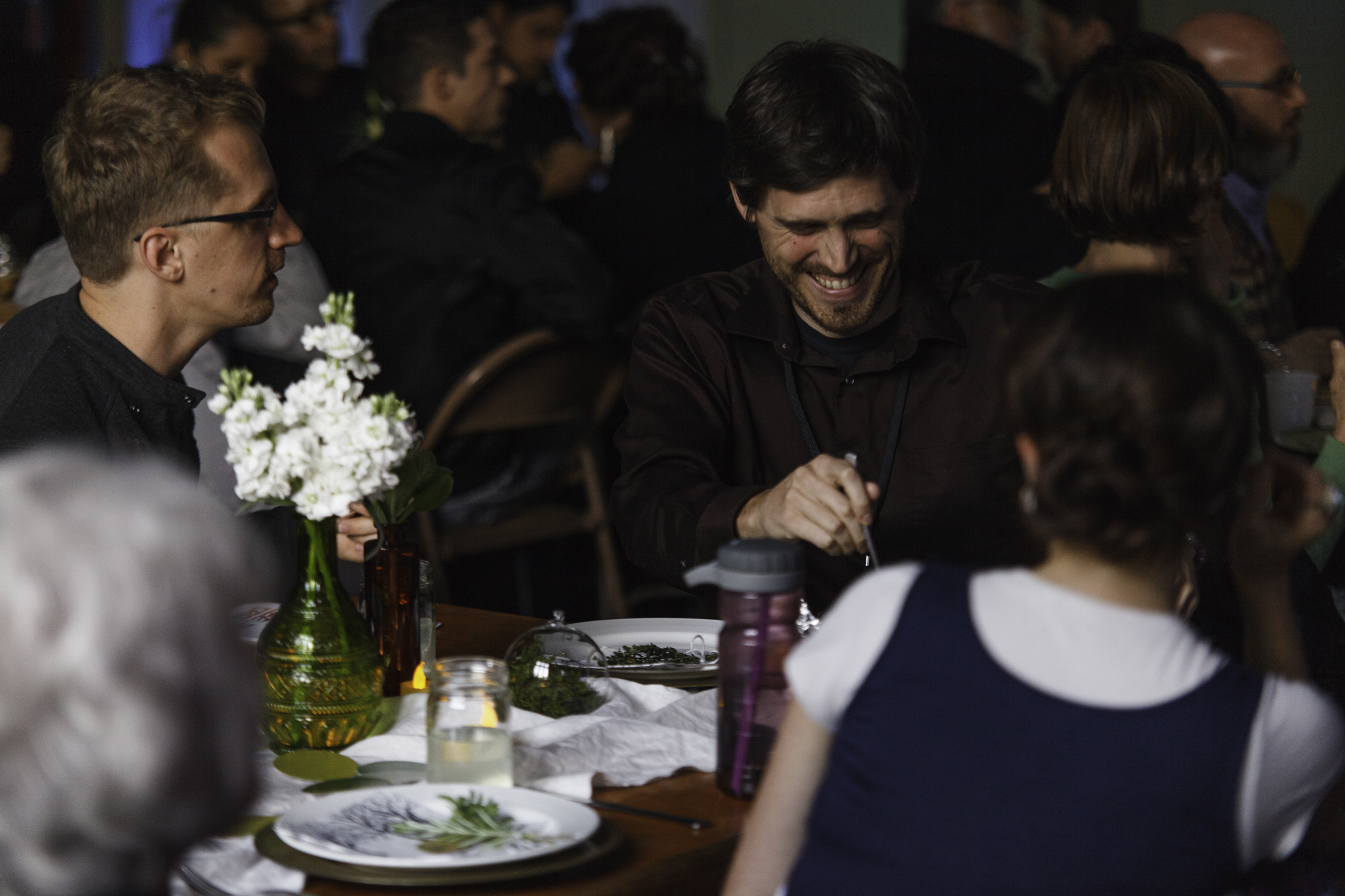 Photographs by Jonathan Stoner. taken at the Level Ground Festival's Family Dinner, 2015. 