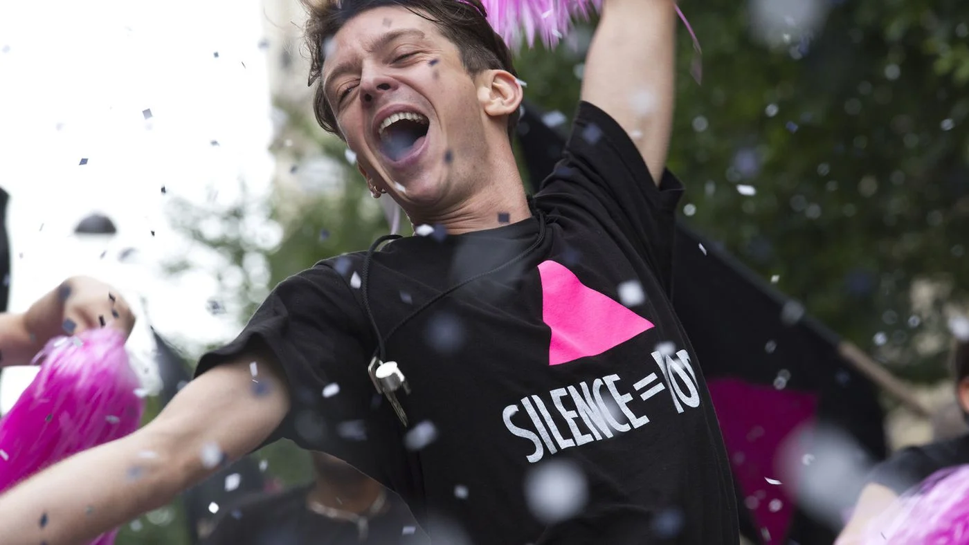Sean (Nahuel Pérez Biscayart) in BPM. © Les Films de Pierre.
