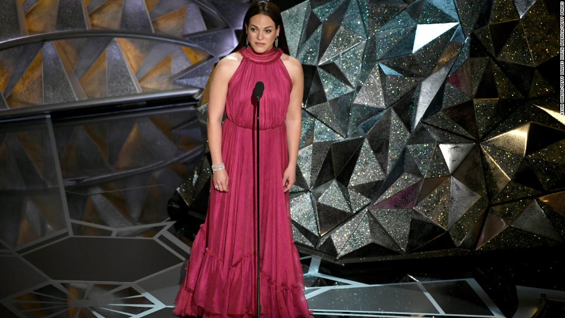 Daniela Vega became the first openly transgender presenter at the Academy Awards during last night's telecast.