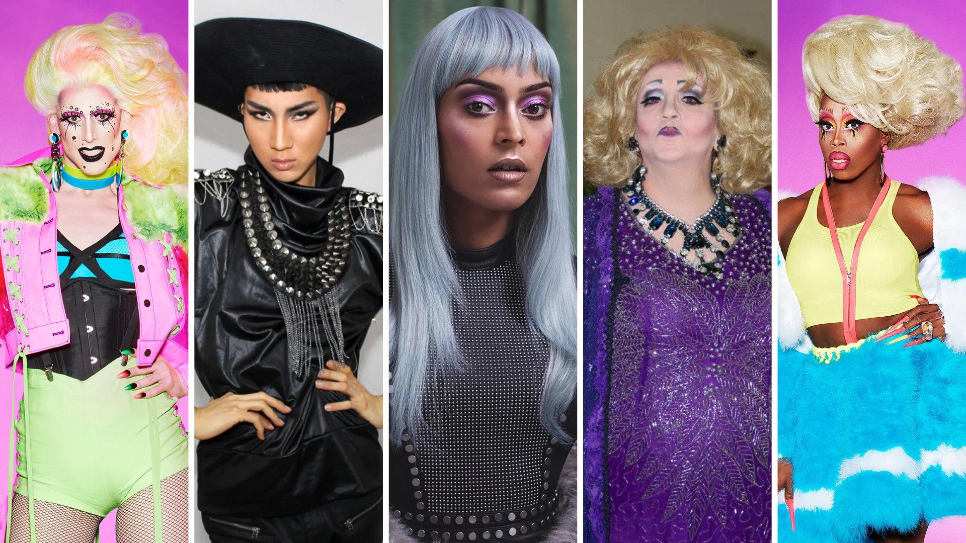 From left to right: Dusty Ray Bottoms, Kodo Nishimura, Asifa Lahore, Serenity Jones and Monique Heart.