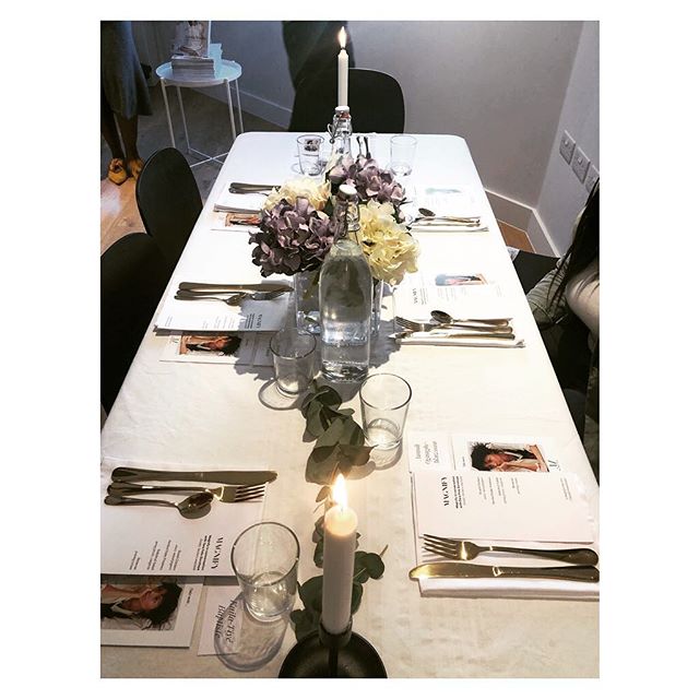 Simple but classy at the Magnify Round Table event last night.
@magnifycollective #magnifyroundtable #london #events