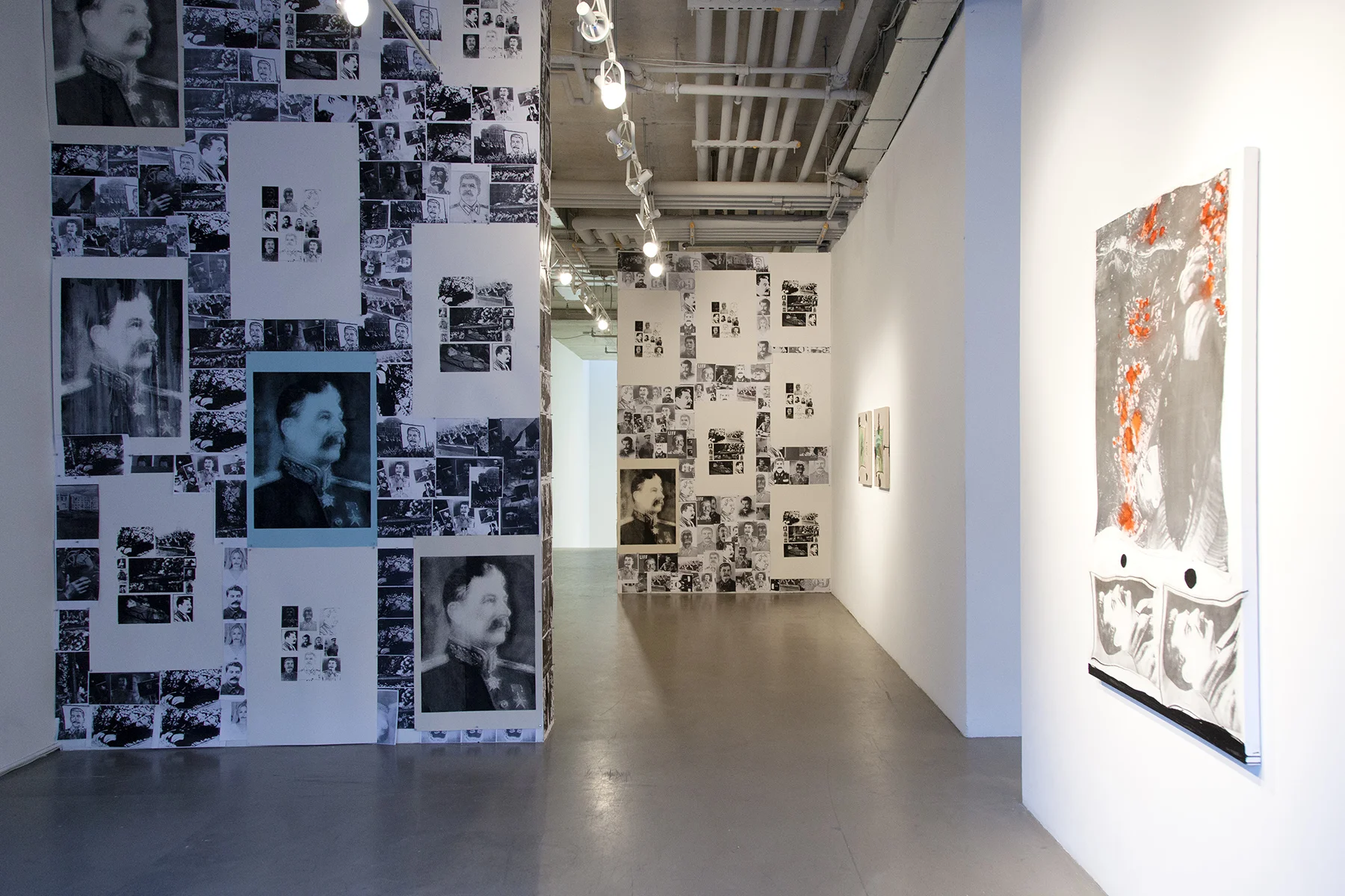 Installation View, Rachel Libeskind, The Day The Father Died , October 30, 2017