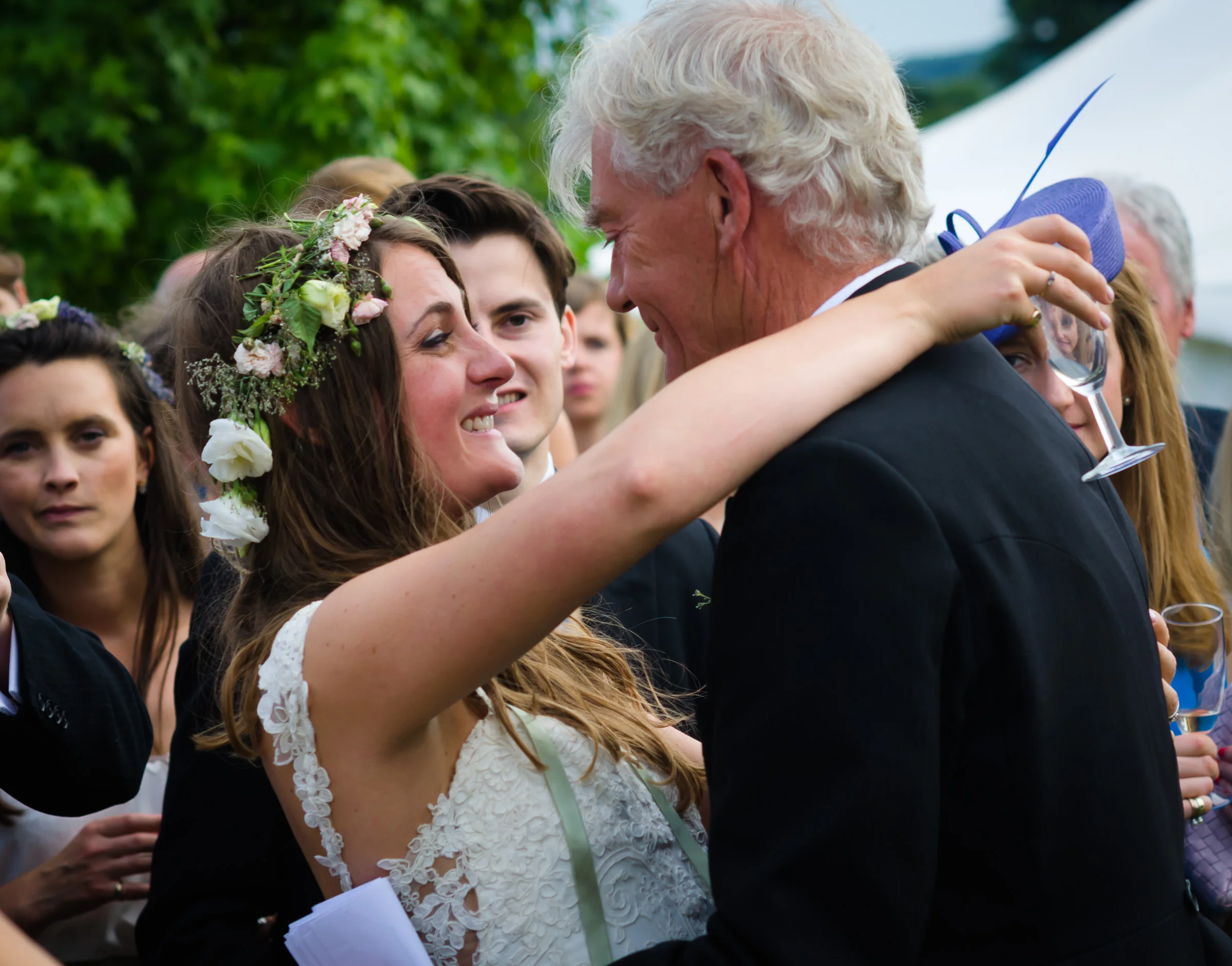 Daughter and Father of the Bride.