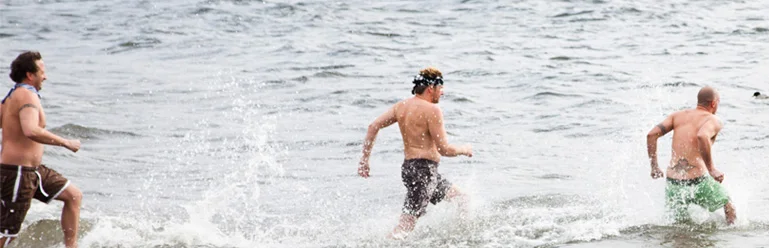 Polar Plunge in Williams Bay, WI