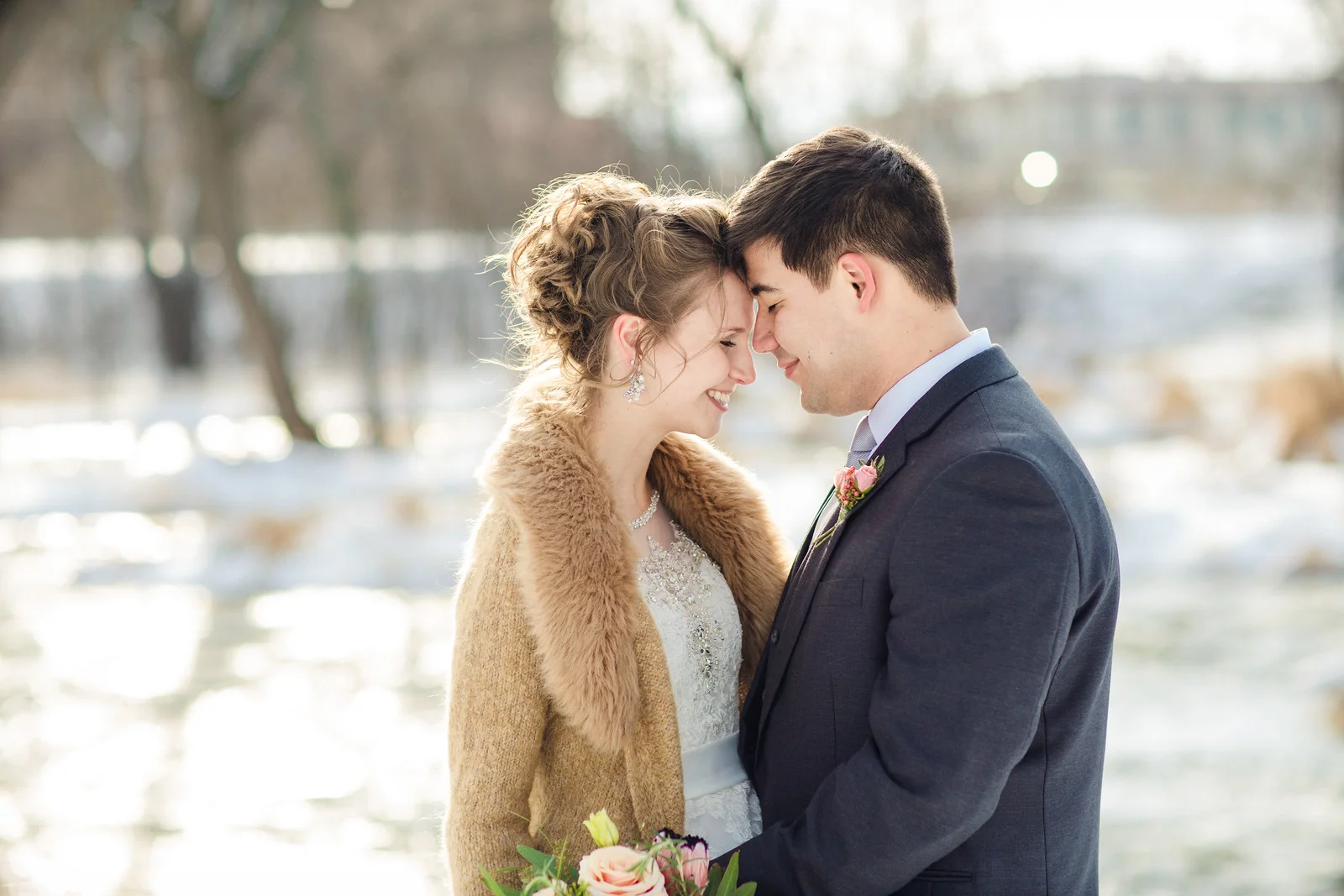 Emily + Brad at Veteran's Terrace (January 1, 2016)