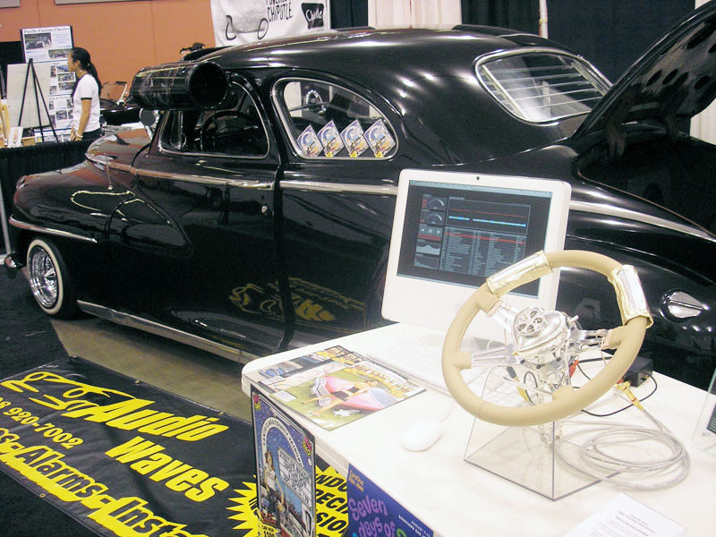 Desoto '47 with subwoofers San Jose Convention Center March 24-Apr 24, 2006 thanks to: Ken (the car owner), Audio Waves