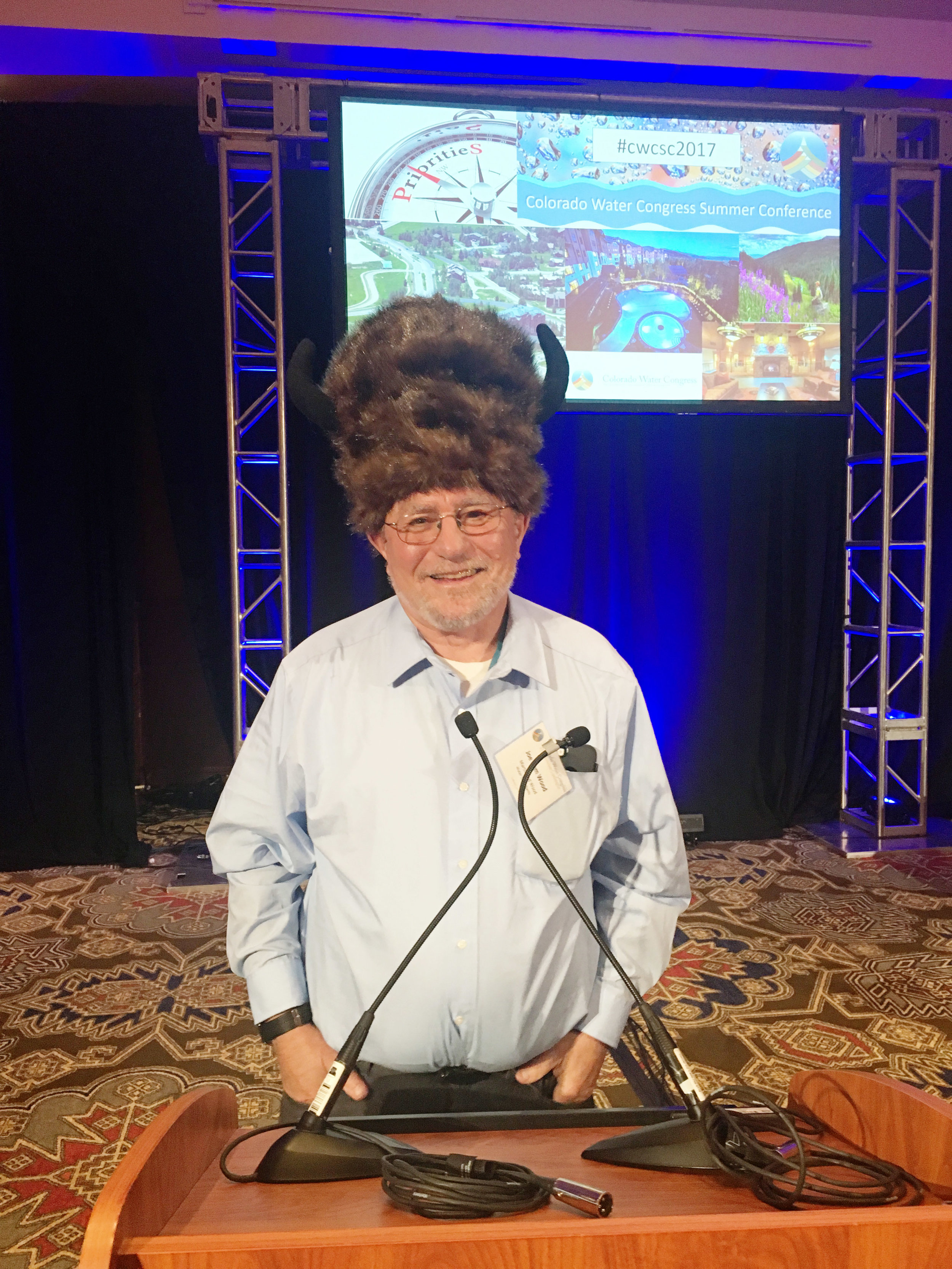 Joe Tom Named a Water Buffalo!
