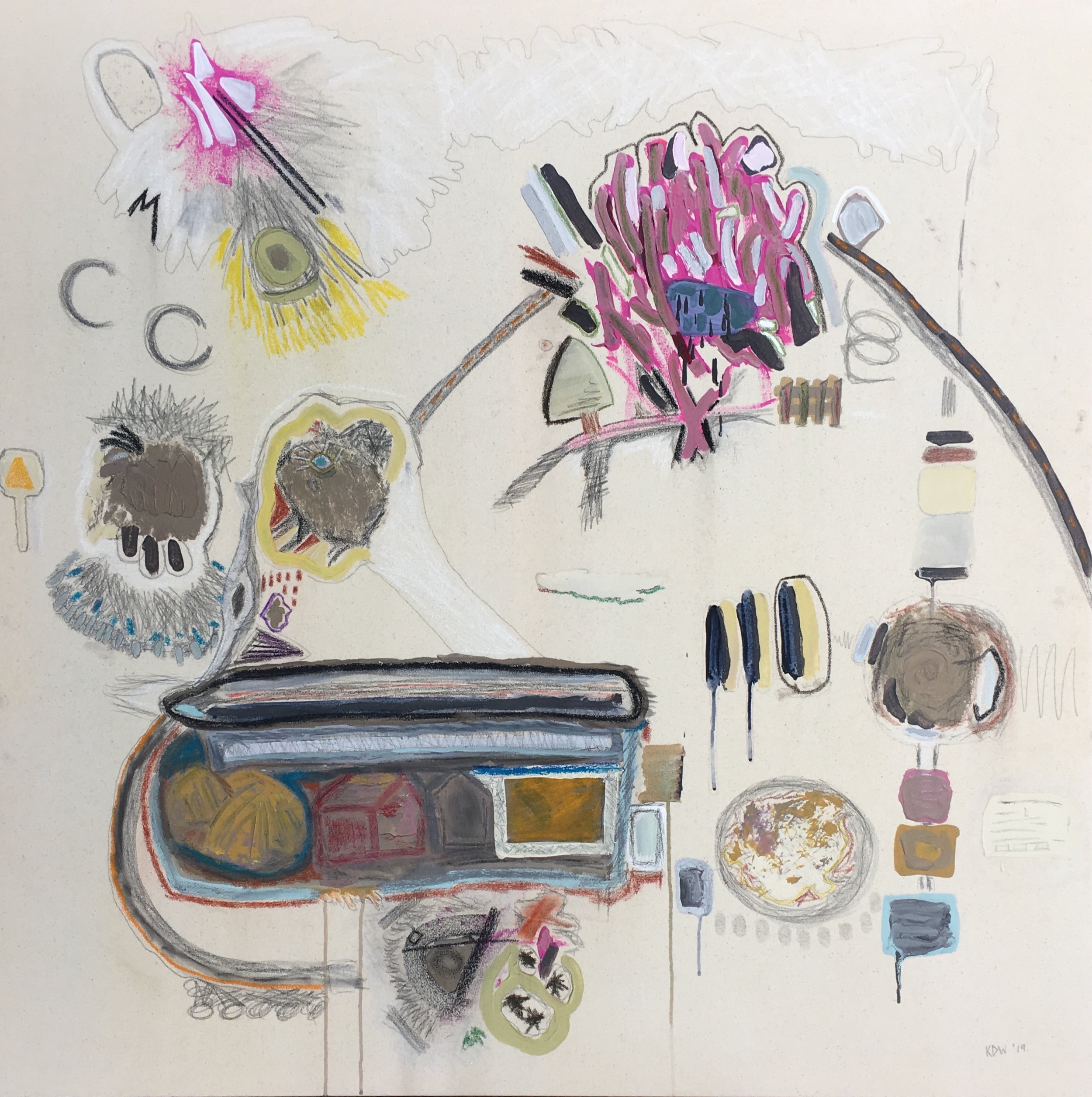 "Three Days Away" - $1800.00