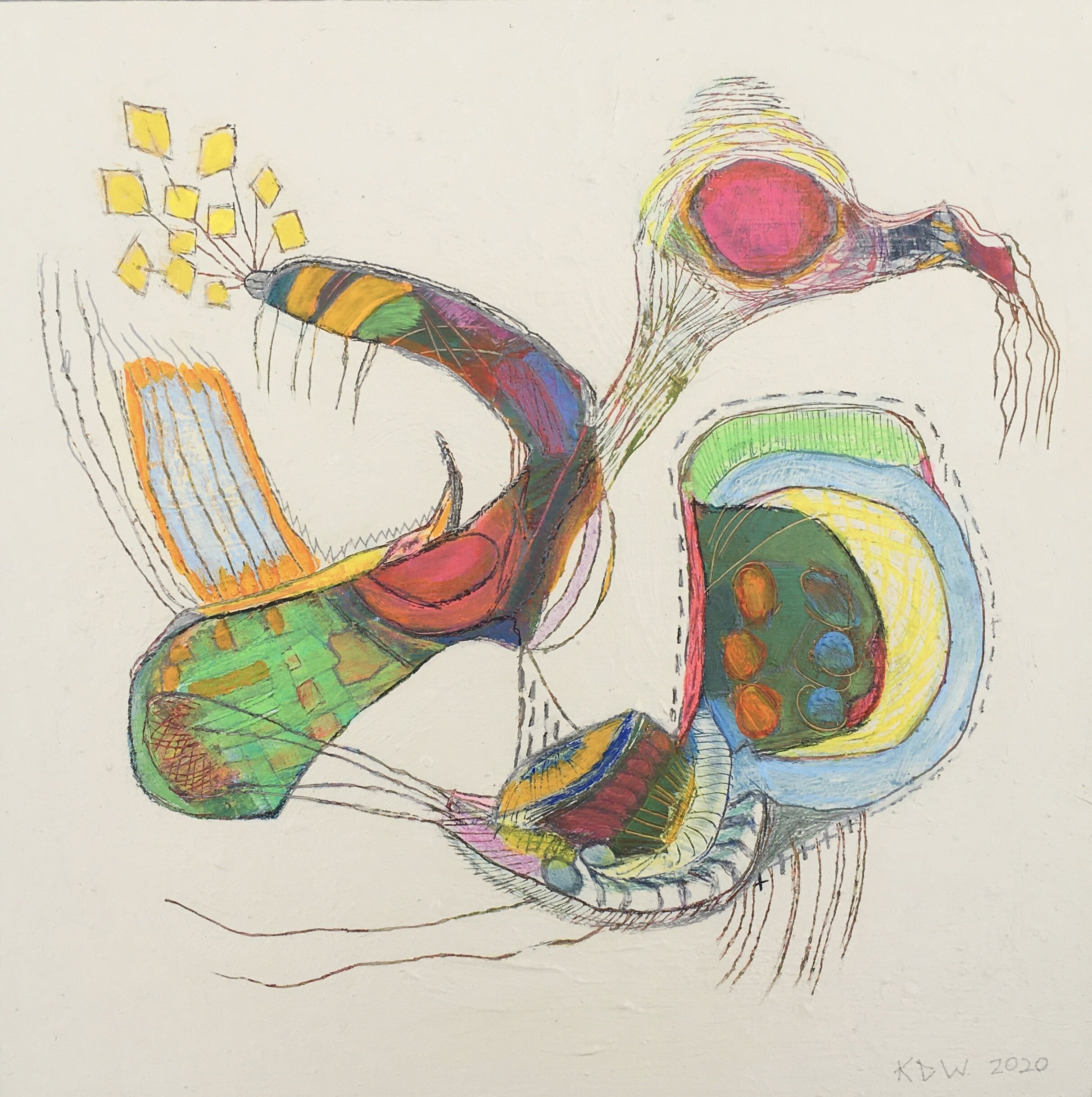 "Surreal Bird and Bug" $400.00