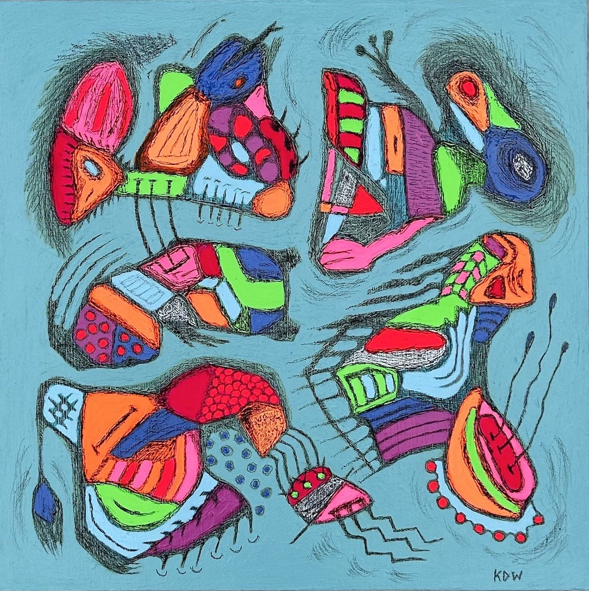 "Dreams - Beings- Thoughts" $600.00