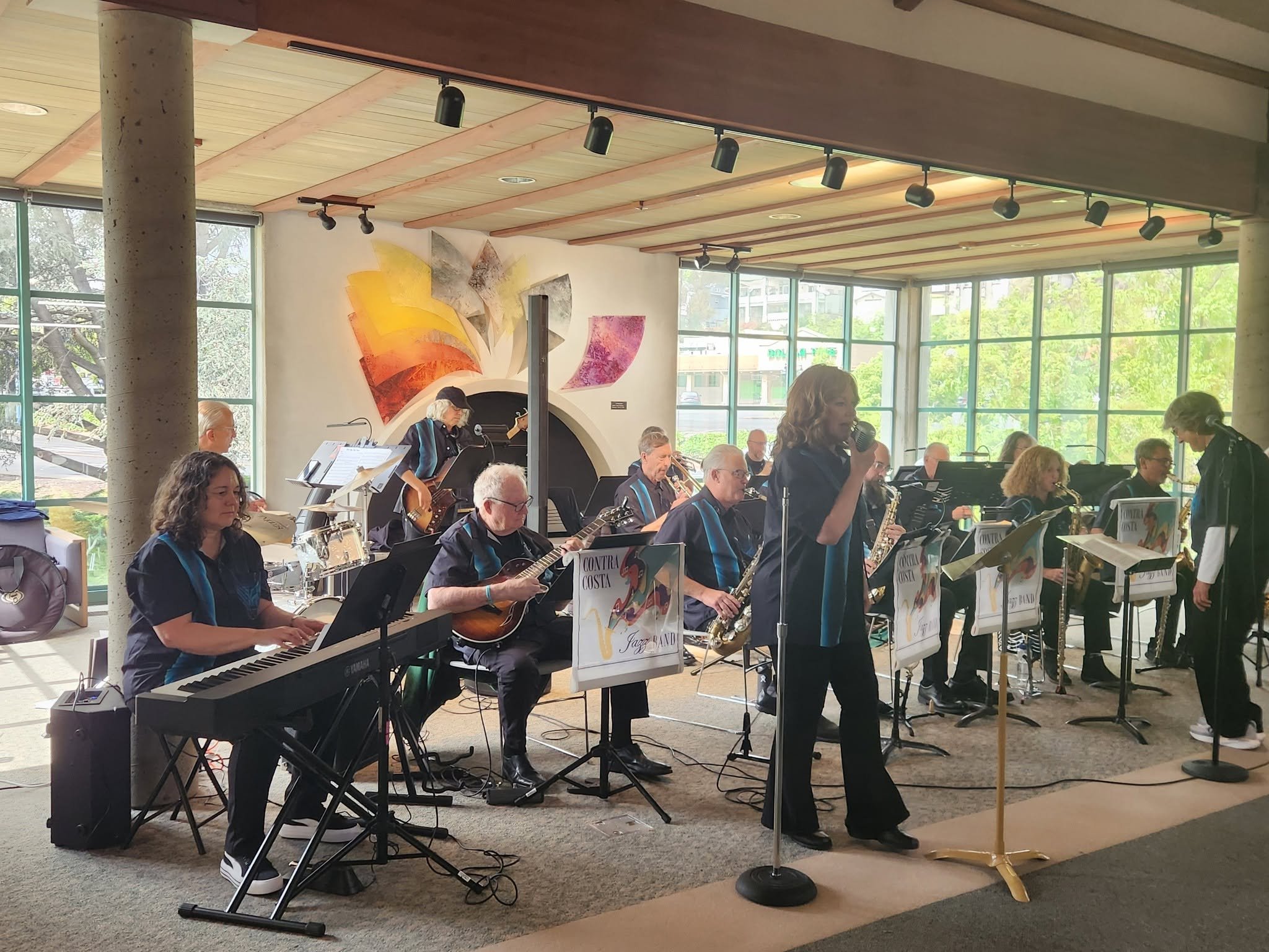 Contra Costa Jazz Band concert at DVC Community College Fundraiser 