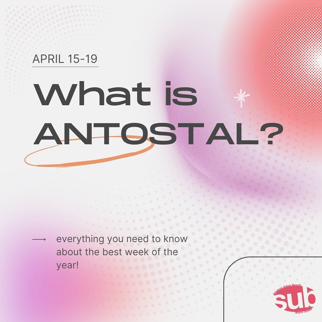 Get hype for the best week of the year: AnTostal!! Stay tuned for the theme reveal and event information! ❤️🤭