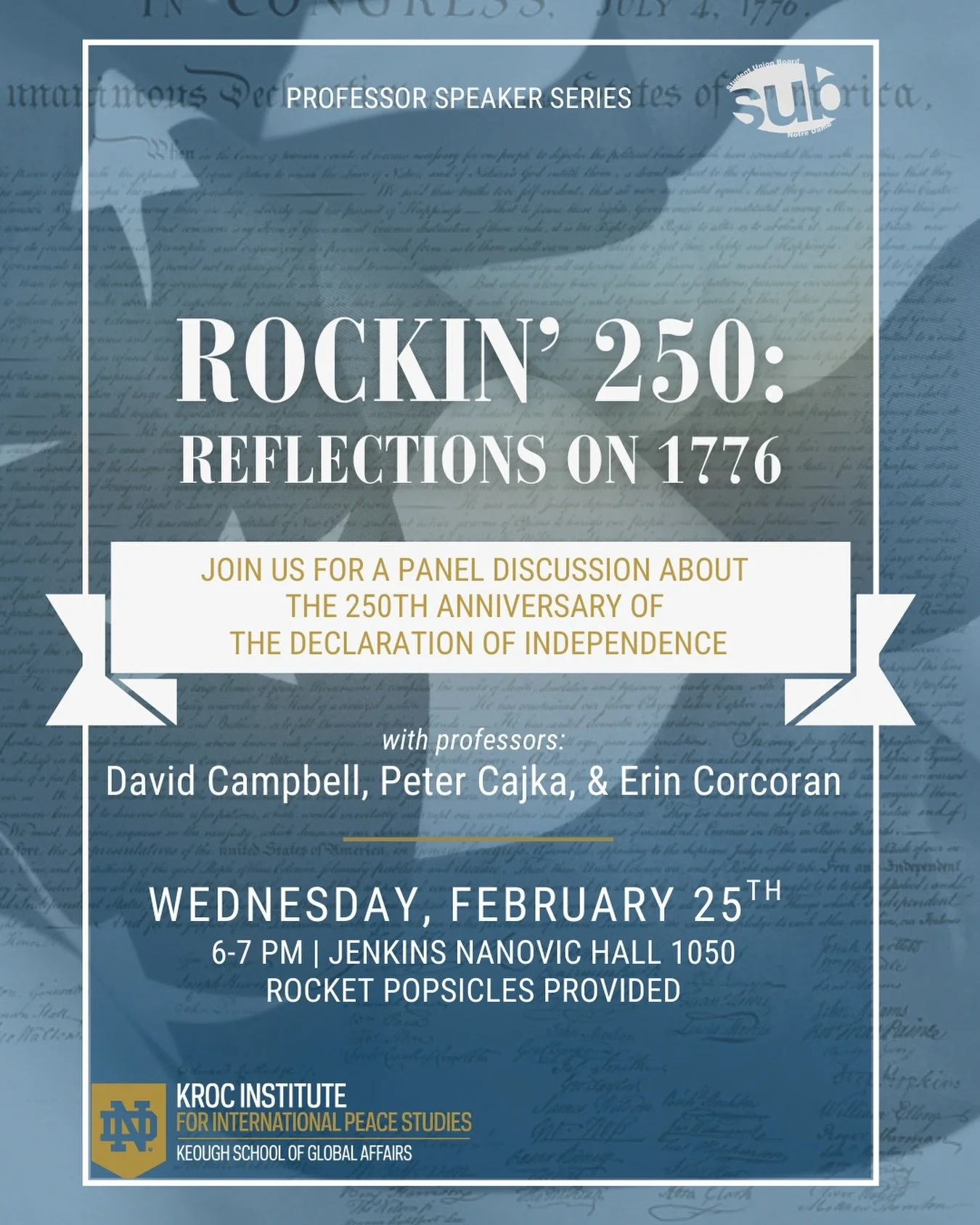 Join us tomorrow! 6-7pm