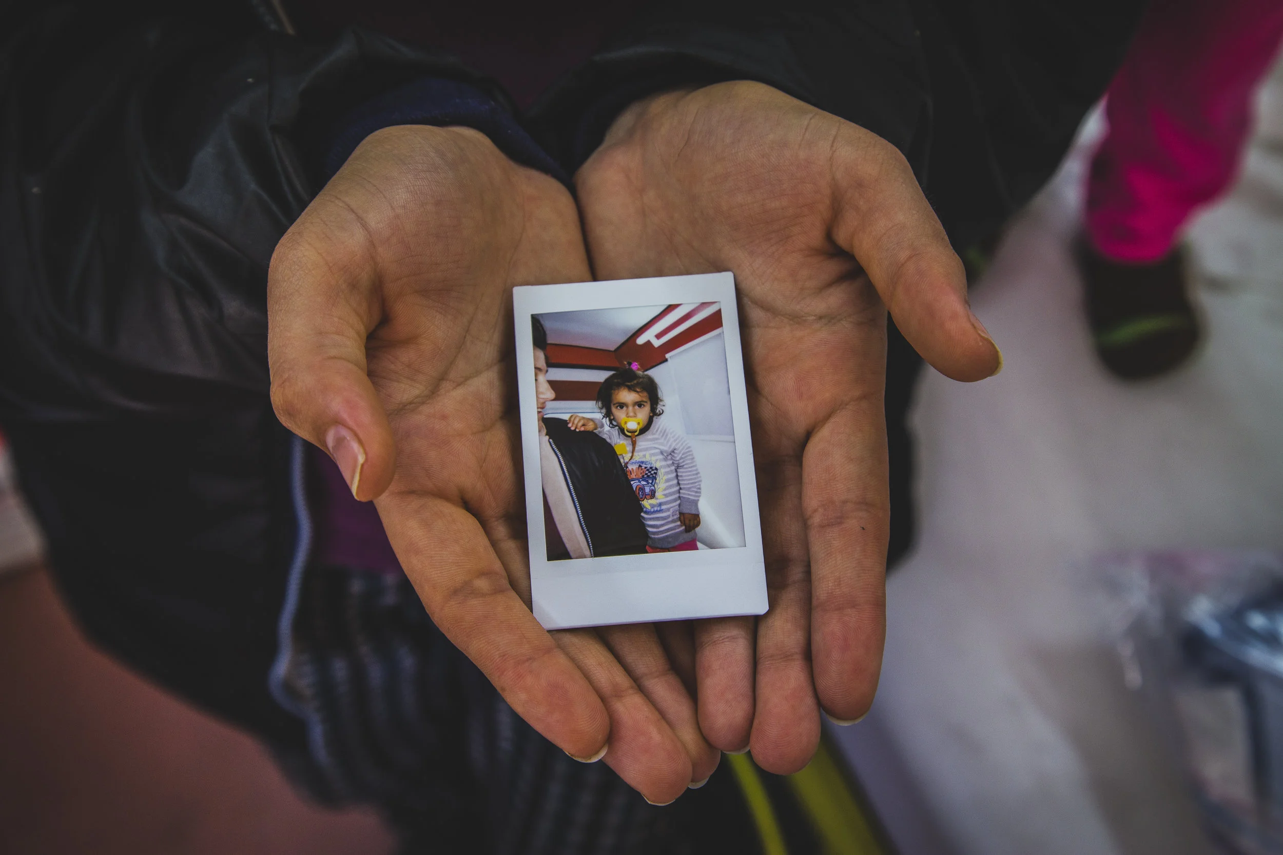  By the time they reached Samos, Greece, Asha and her family had been traveling for 25 days straight. The trip took Asha, her husband, and their one-year-old daughter through Turkey to the shores of the Aegean Sea, where they climbed aboard an inflat