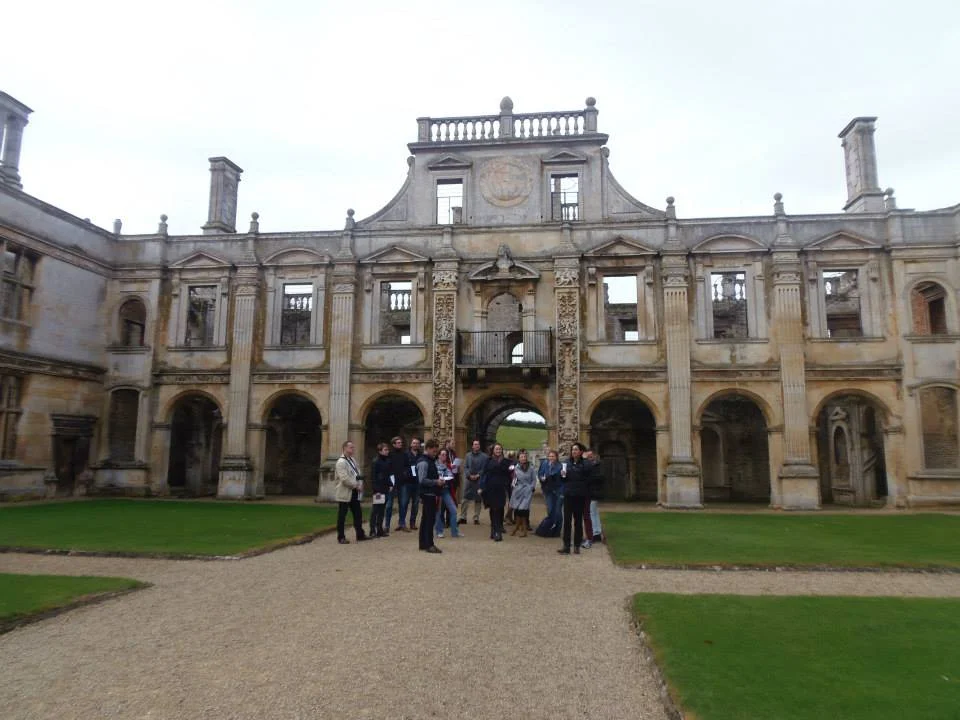 On tour at Kirby Hall