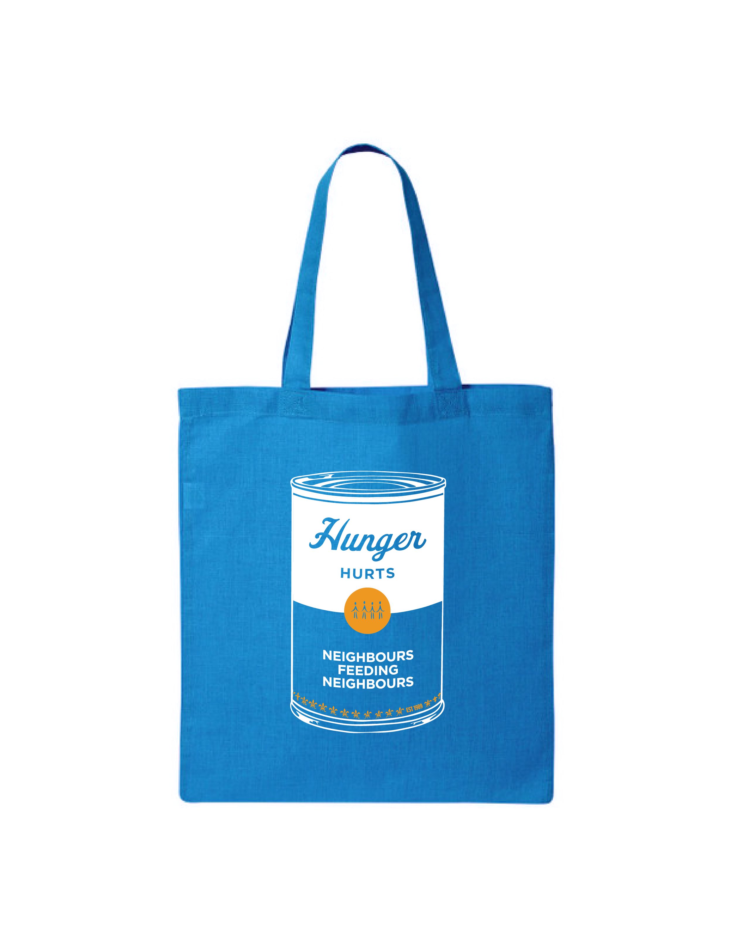 Hunger Hurts Tote Bag