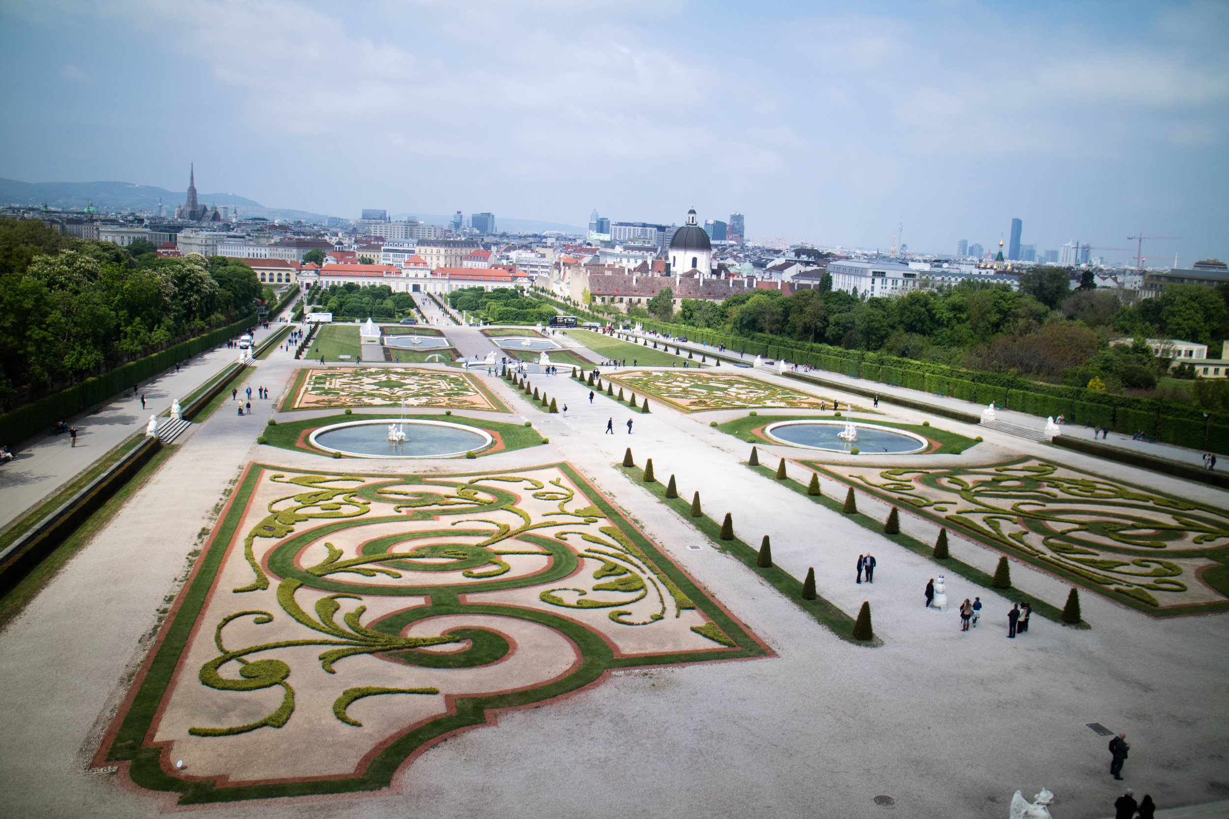 the gardens of belvedere