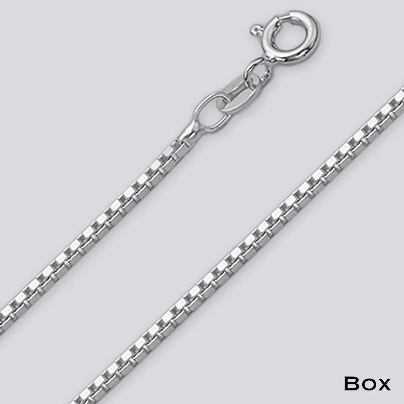 Solid 925 Sterling Silver Chains