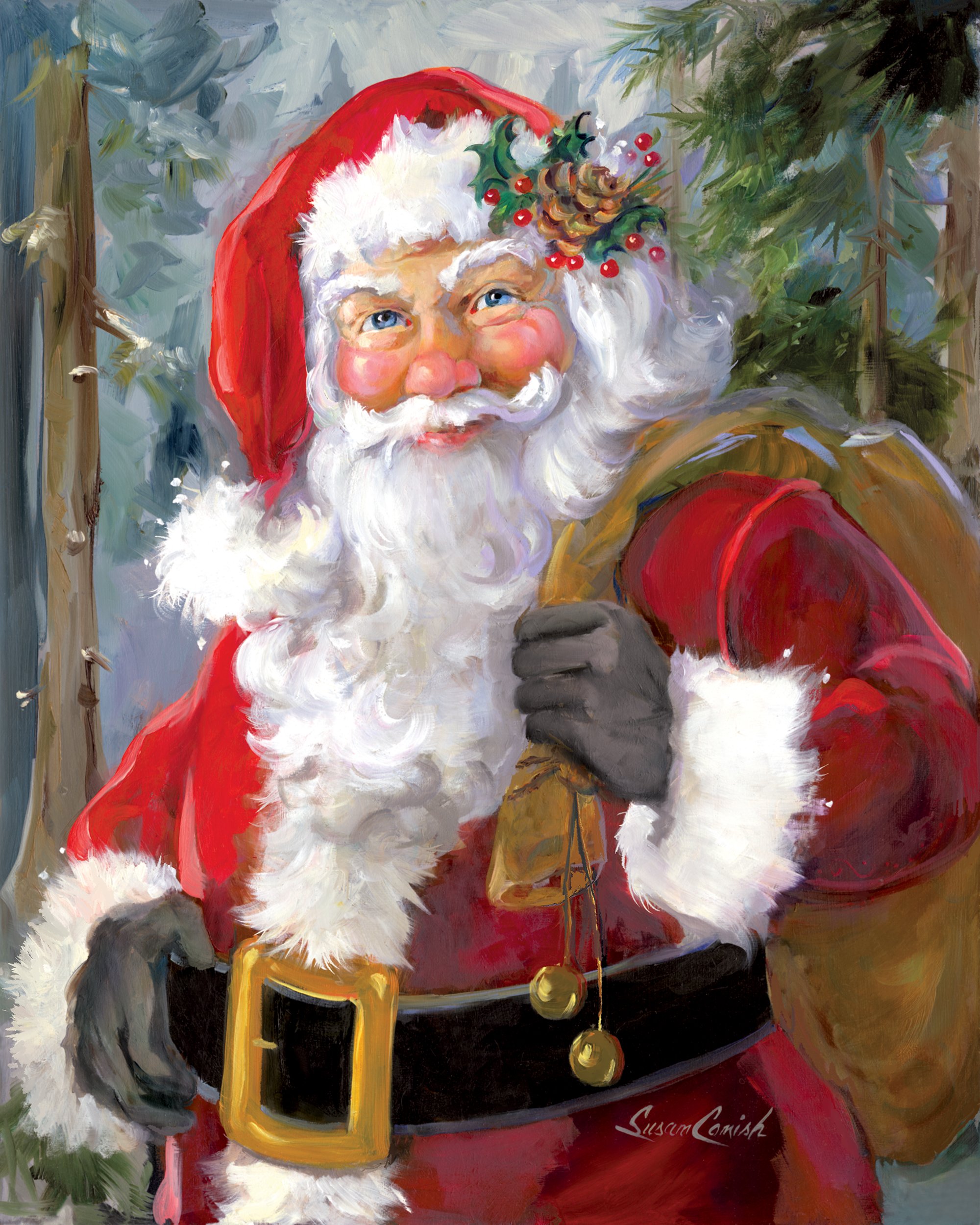 SC-M251003 SantasSnowyNight 24x30.jpg