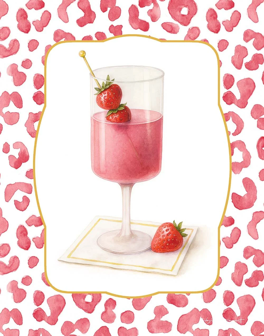 SM2506023 StrawberrySqueezeOnRedLeopard 11x14.jpg