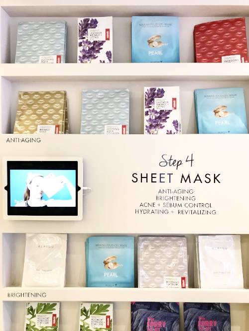 Sheet mask wall