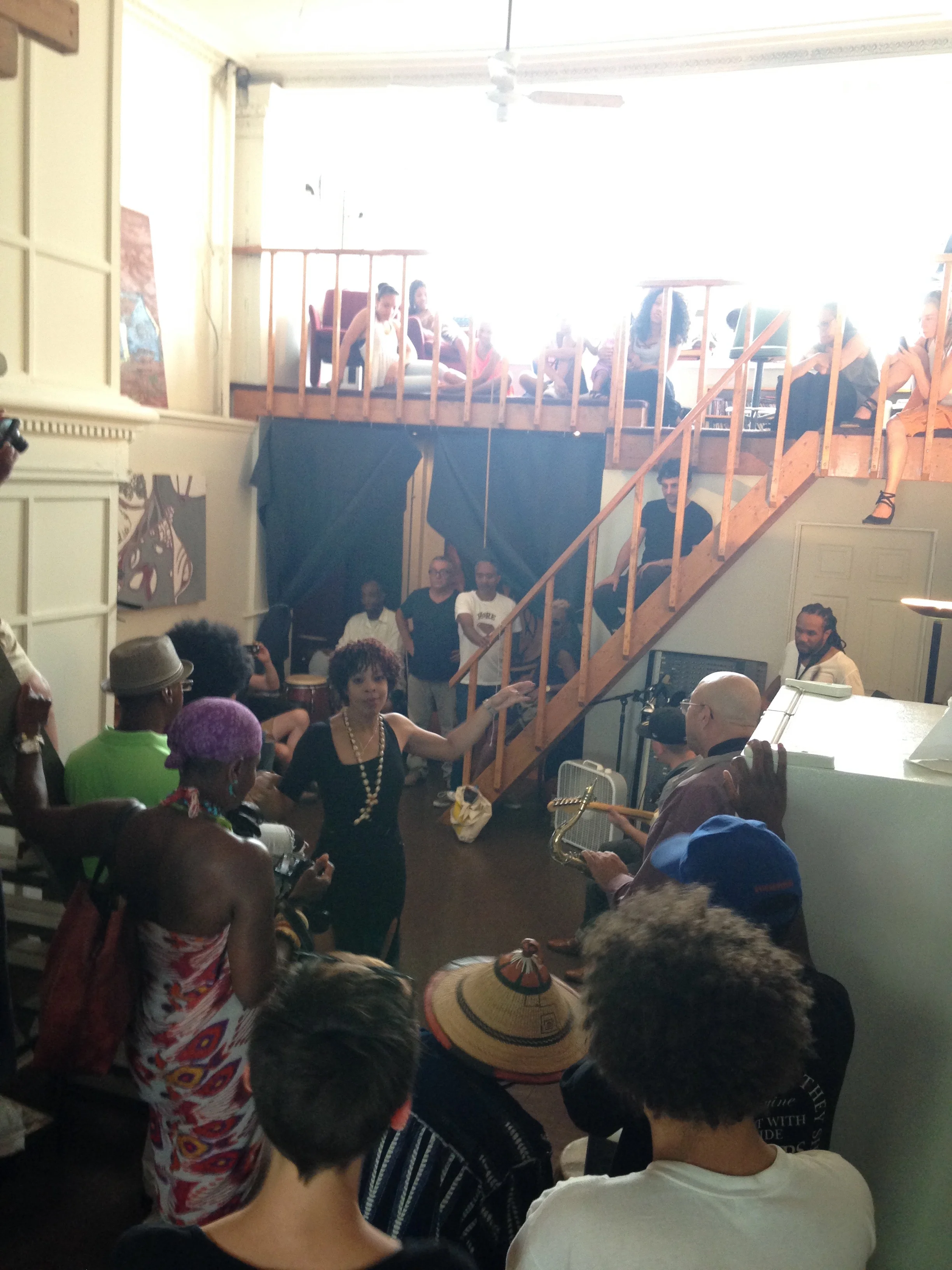 The Art of the Drum crowd