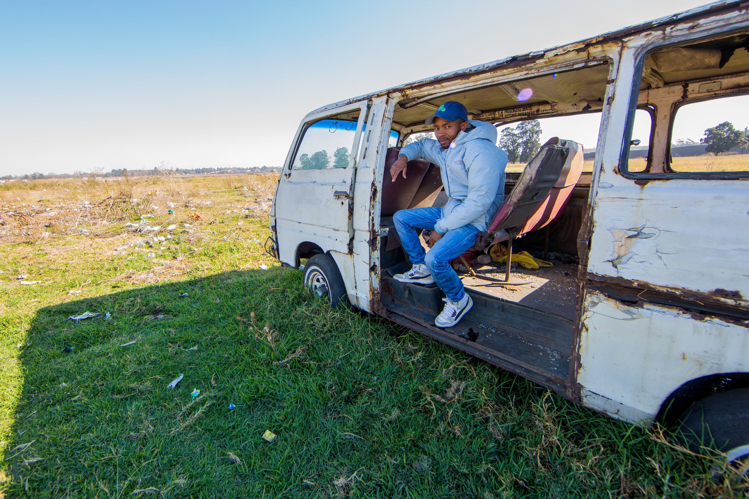 Our fearless fixer and friend, Thulani