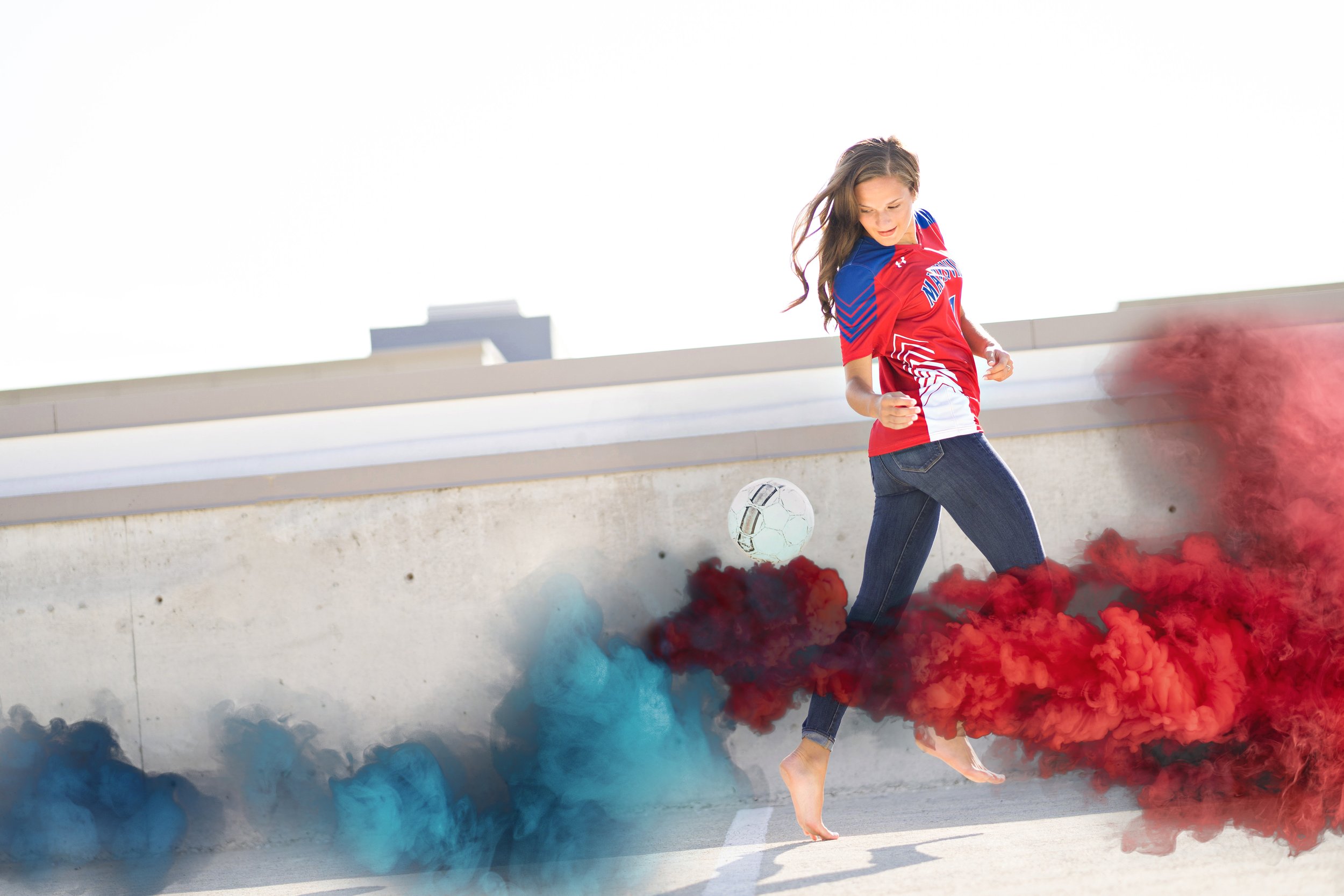 Lady Brio Photography Marysville Ohio Senior Photos Soccer Smoke bombs.JPG