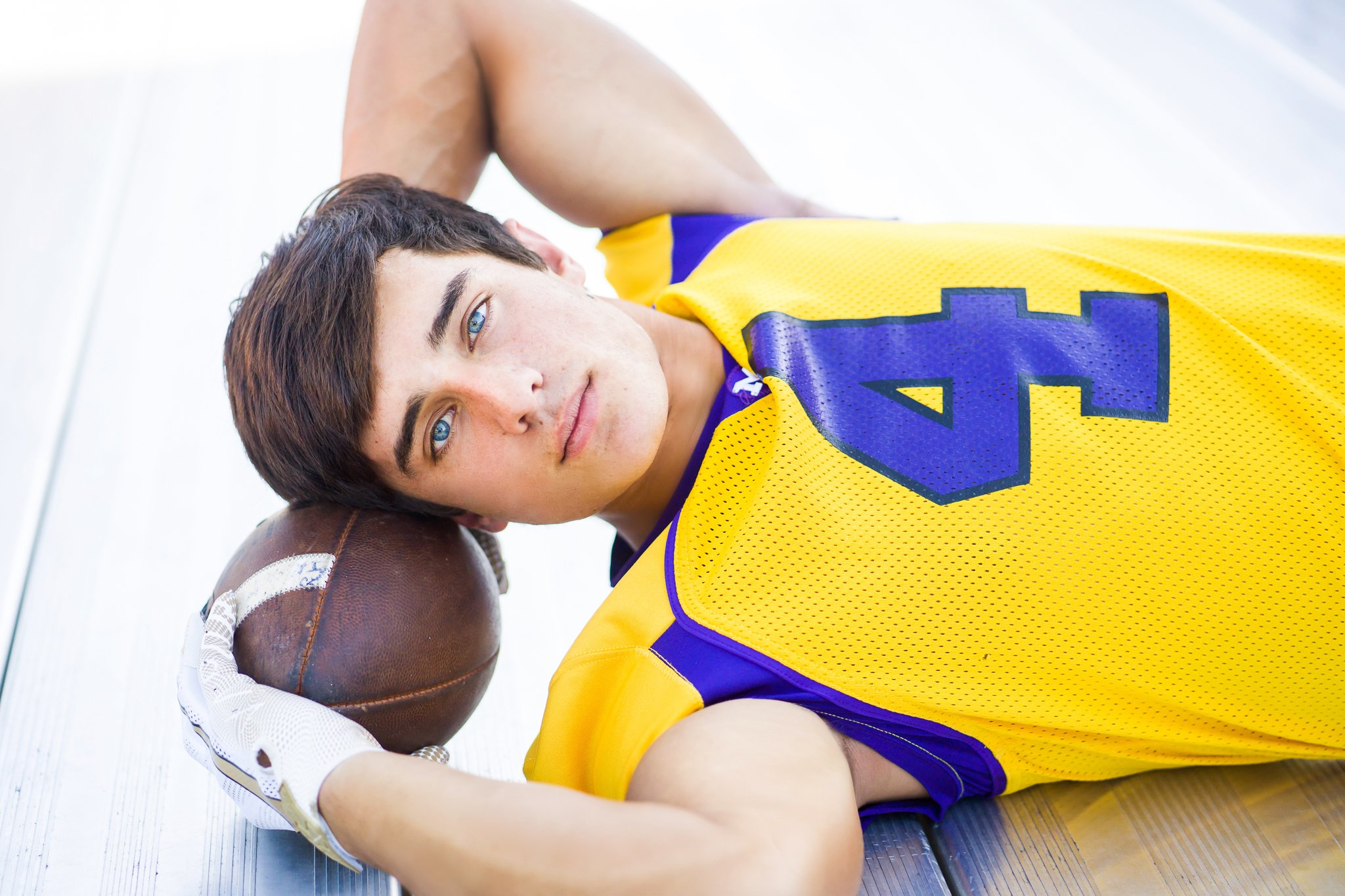 Lady Brio Photography Marysville Ohio Senior Pictures Male Football Quarterback.JPG