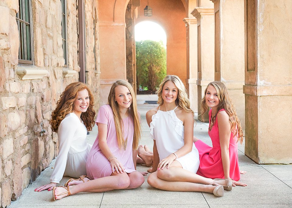 Lady Brio Photography Marysville Ohio Senior Pictures Arches Model Team Pink White.jpg