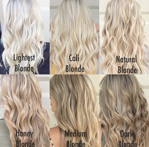 The ultimate guide to choosing your perfect tone of blonde: Lookbook  Edition — Beauty and the blonde