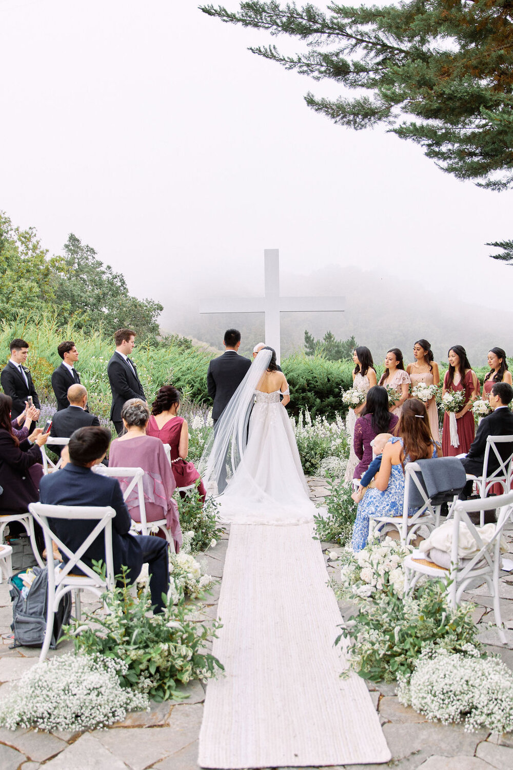 ventana big sur wedding ceremony overlook