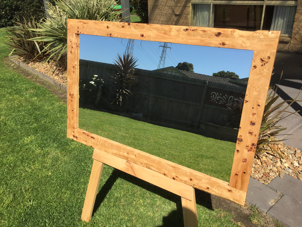 Birdseye Ash mirror