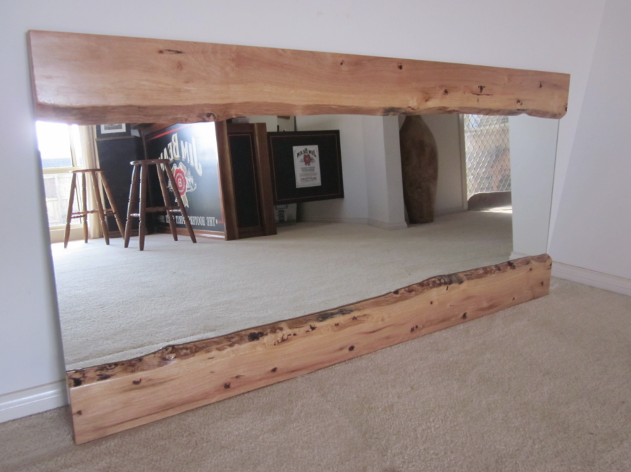 Birdseye Natural Edge mirror