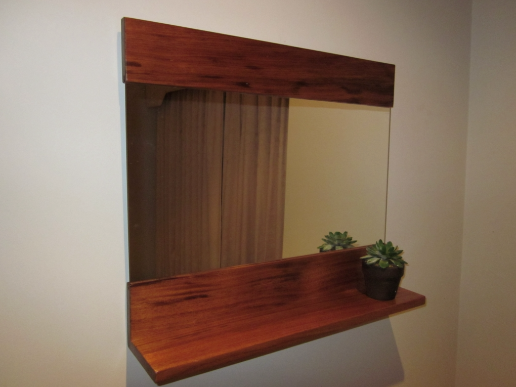 Blackwood Mirror with Shelf