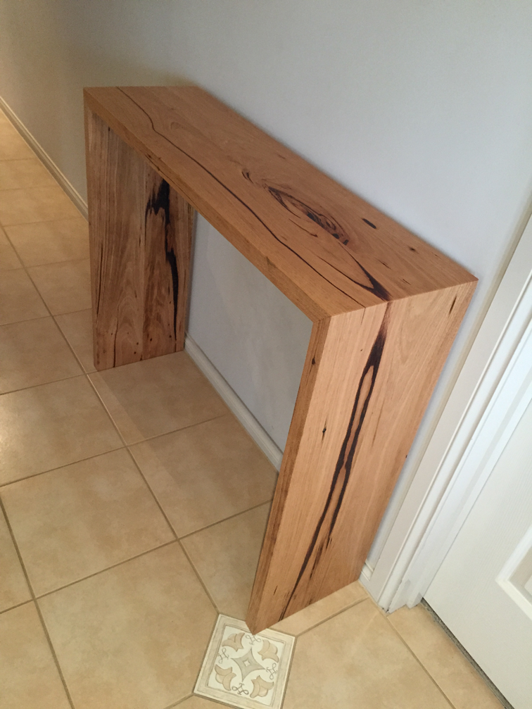 Recycled Hardwood Timber Hall Table