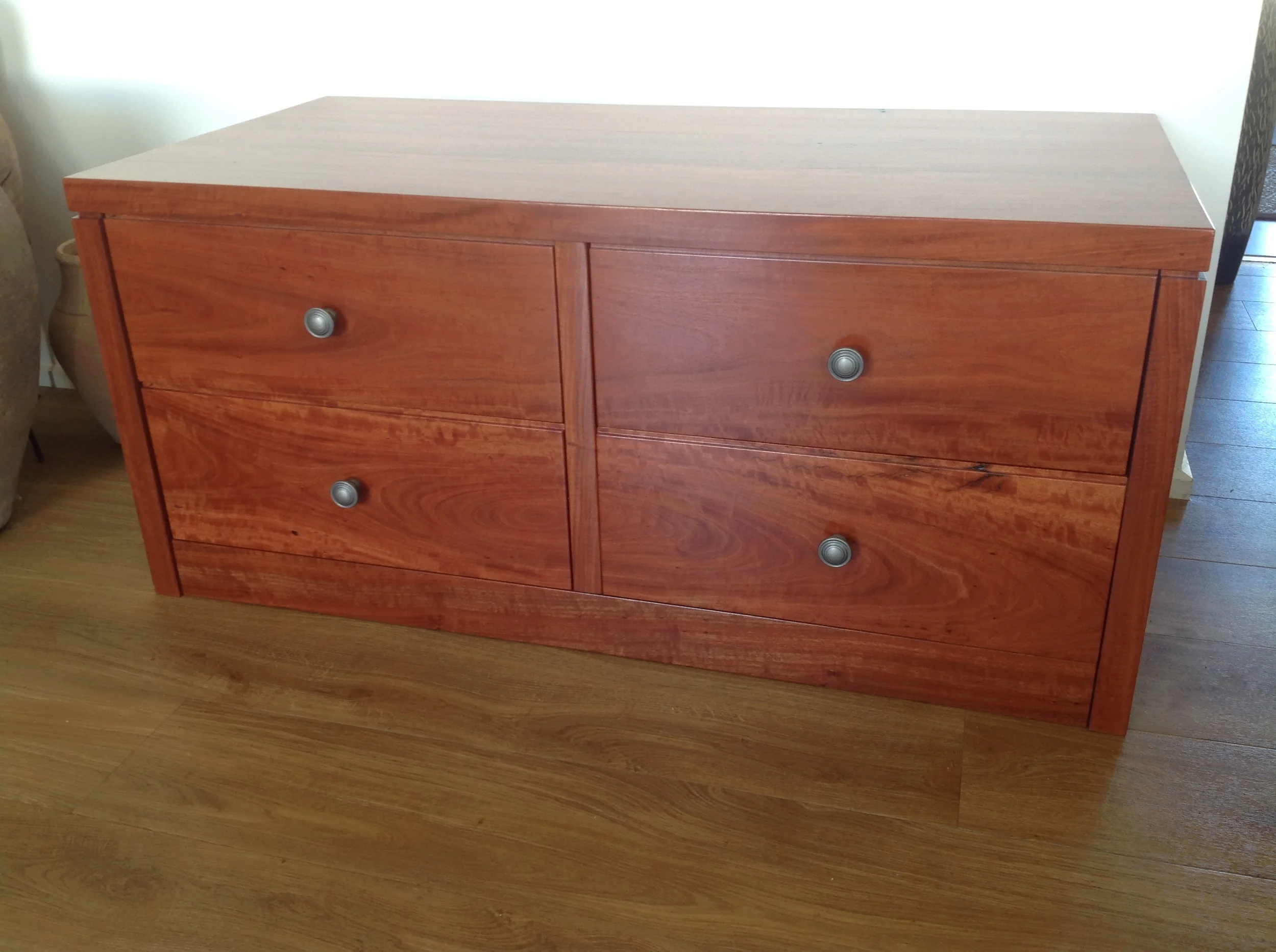 Redgum Timber Drawers