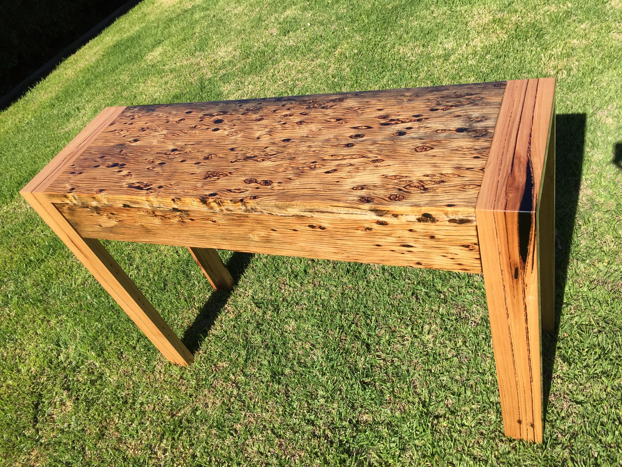 Birdseye Timber Hall Table