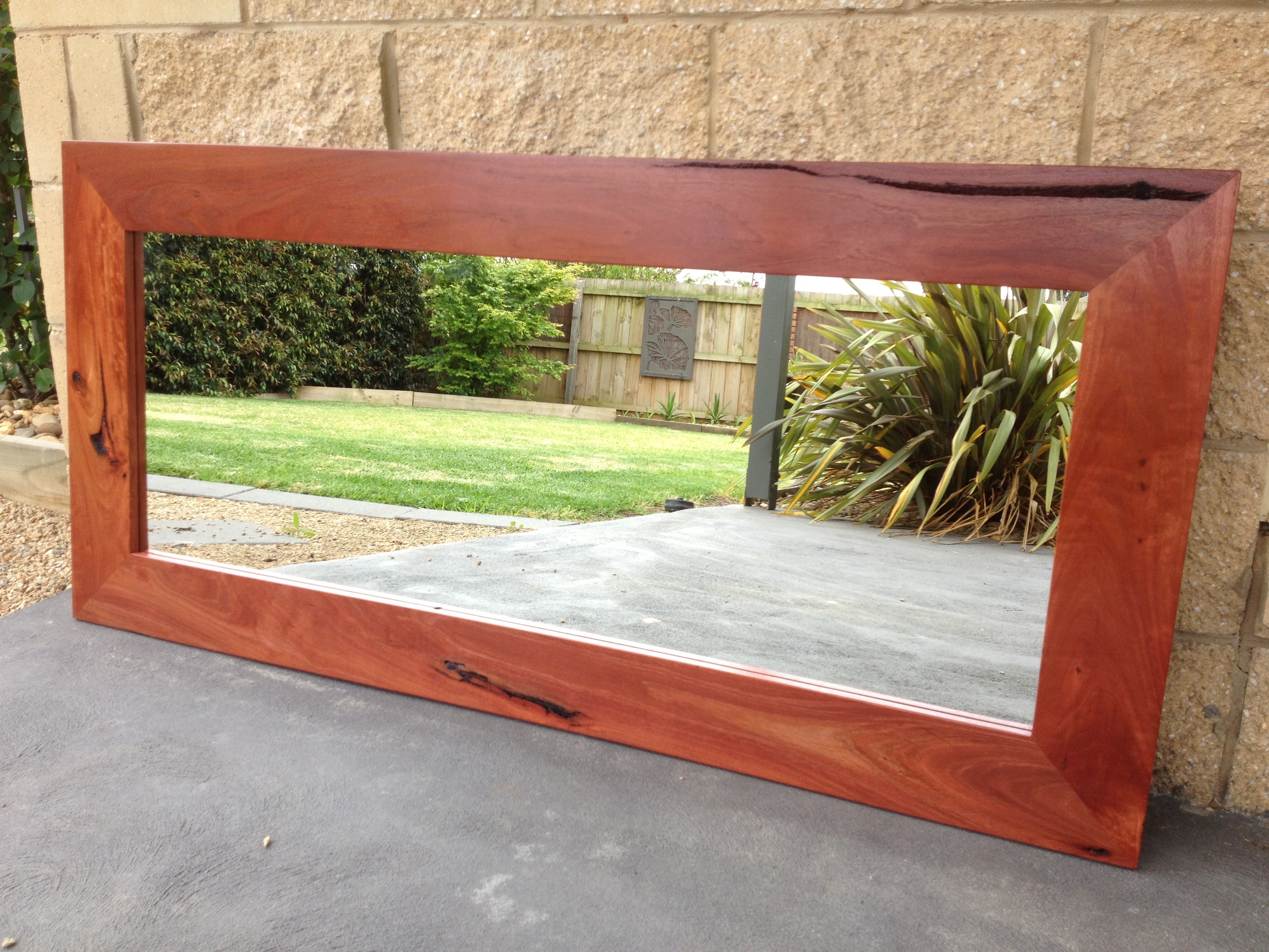 Recycled Redgum Timber Mirror