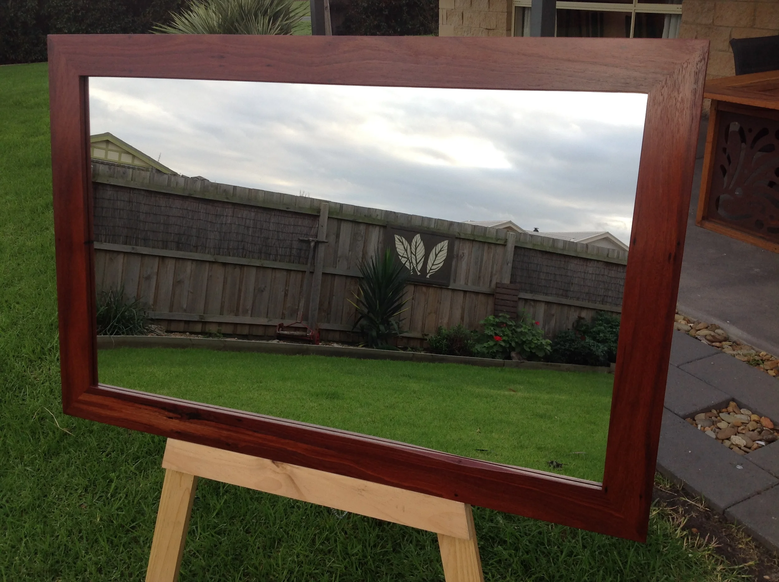 Recycled Jarrah Timber Mirror