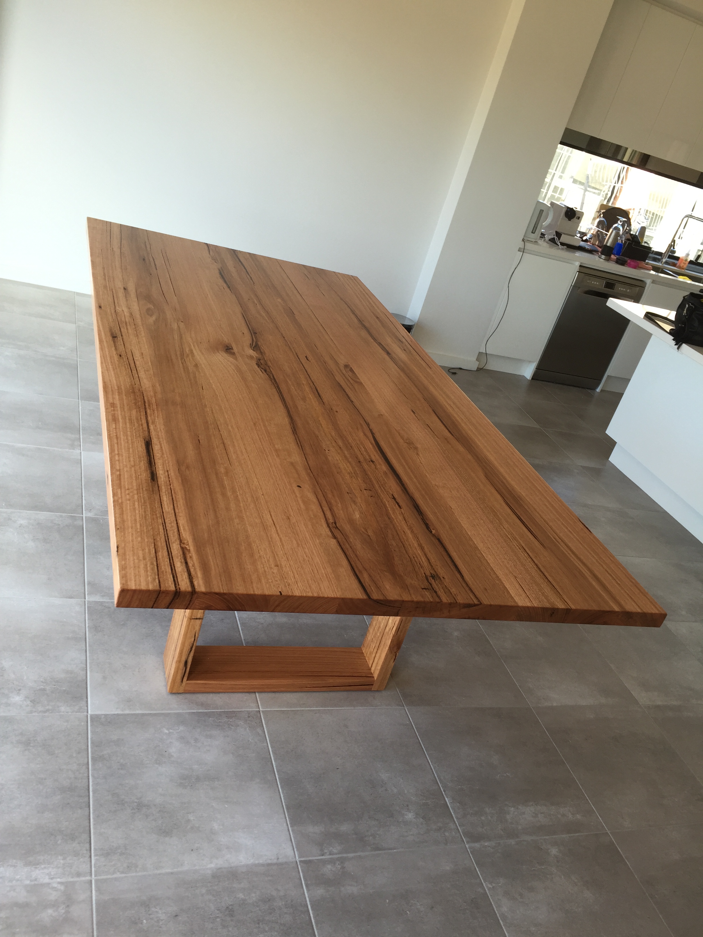 Wormy chestnut Dining table