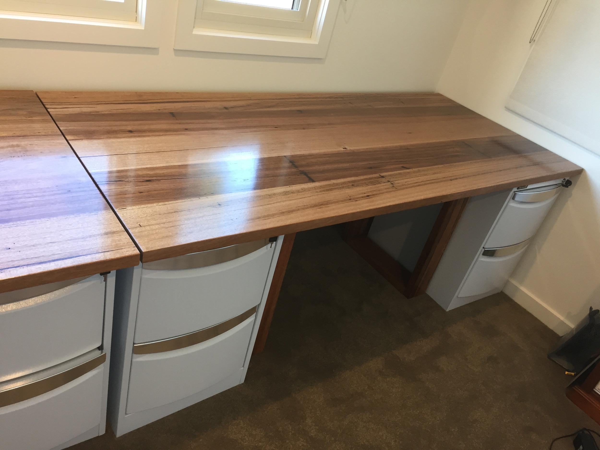 Dark Wormy Chestnut Desks