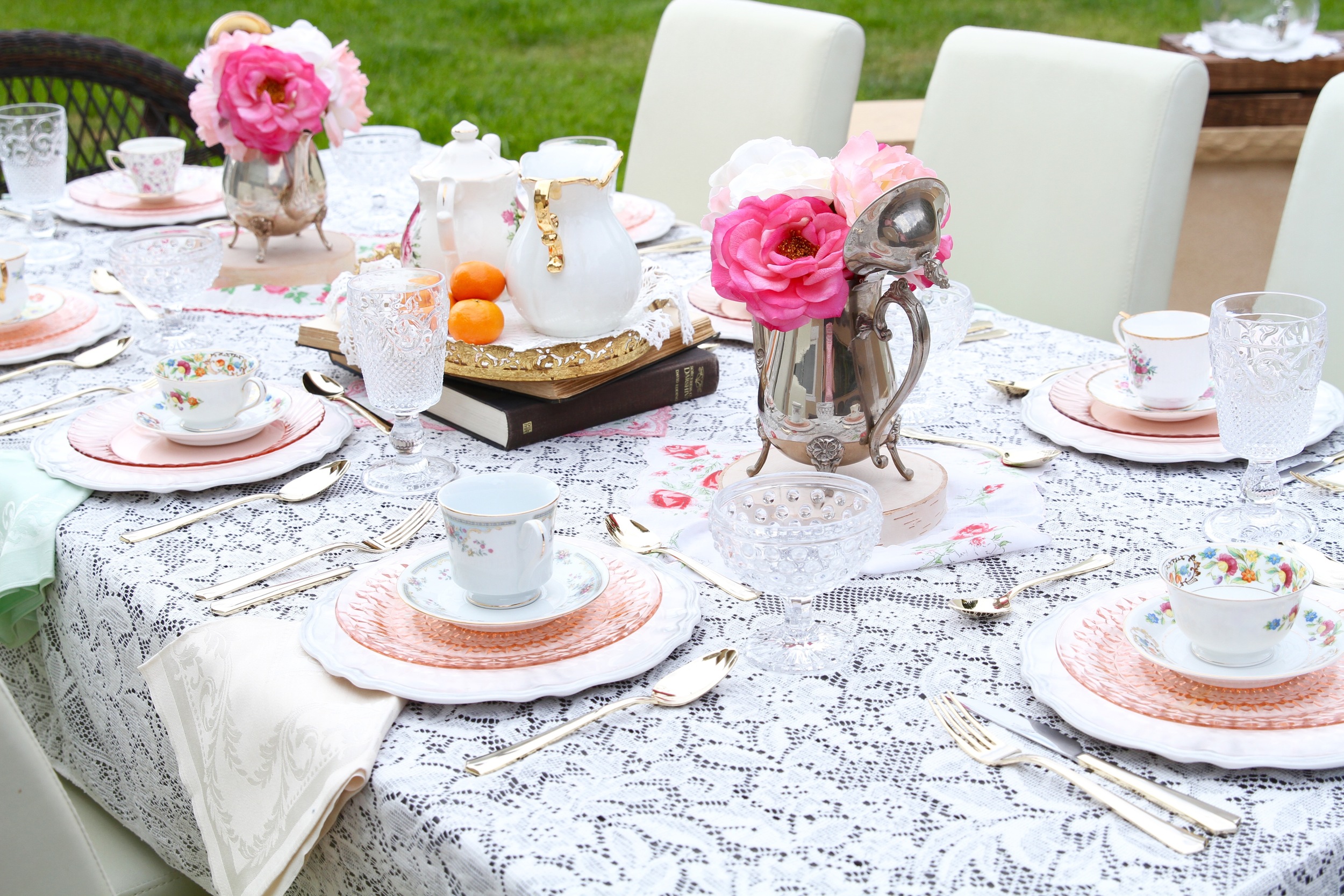 Copy of High Tea Party Collection - A stunning prepackaged tea party ready to rent from @inJOYtheParty!