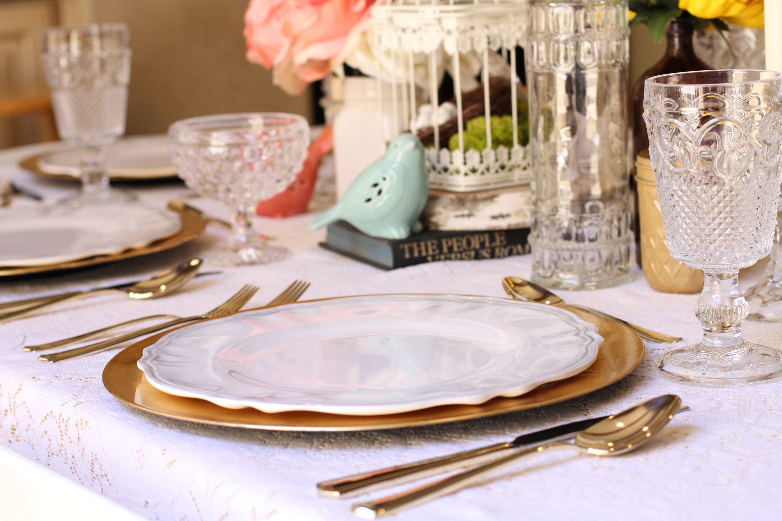 Copy of A dream-come-true vintage birdie themed baby shower! - Prepackaged and Ready to Rent from @inJOYtheParty!
