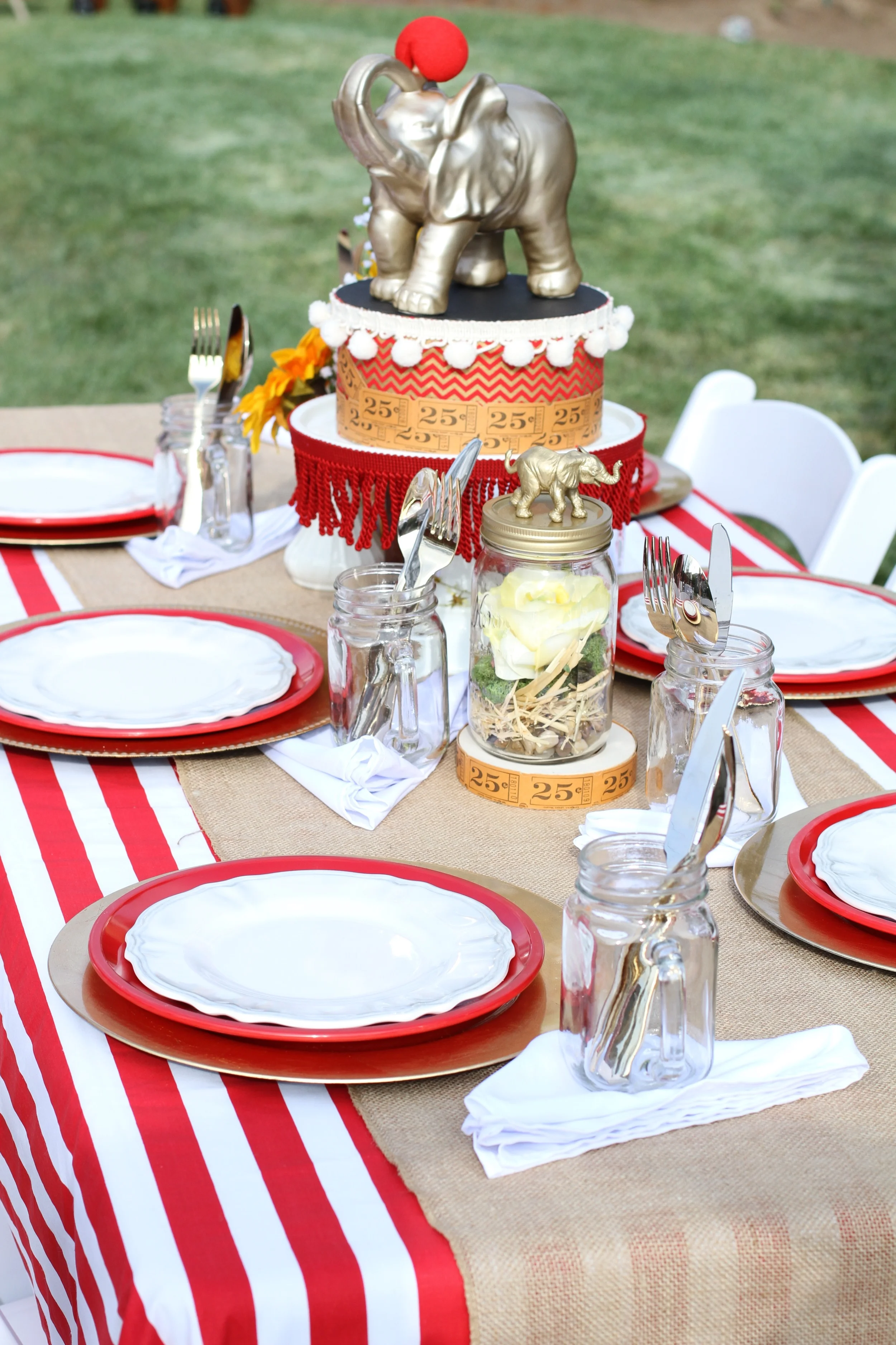 Circus Inspired Linens
