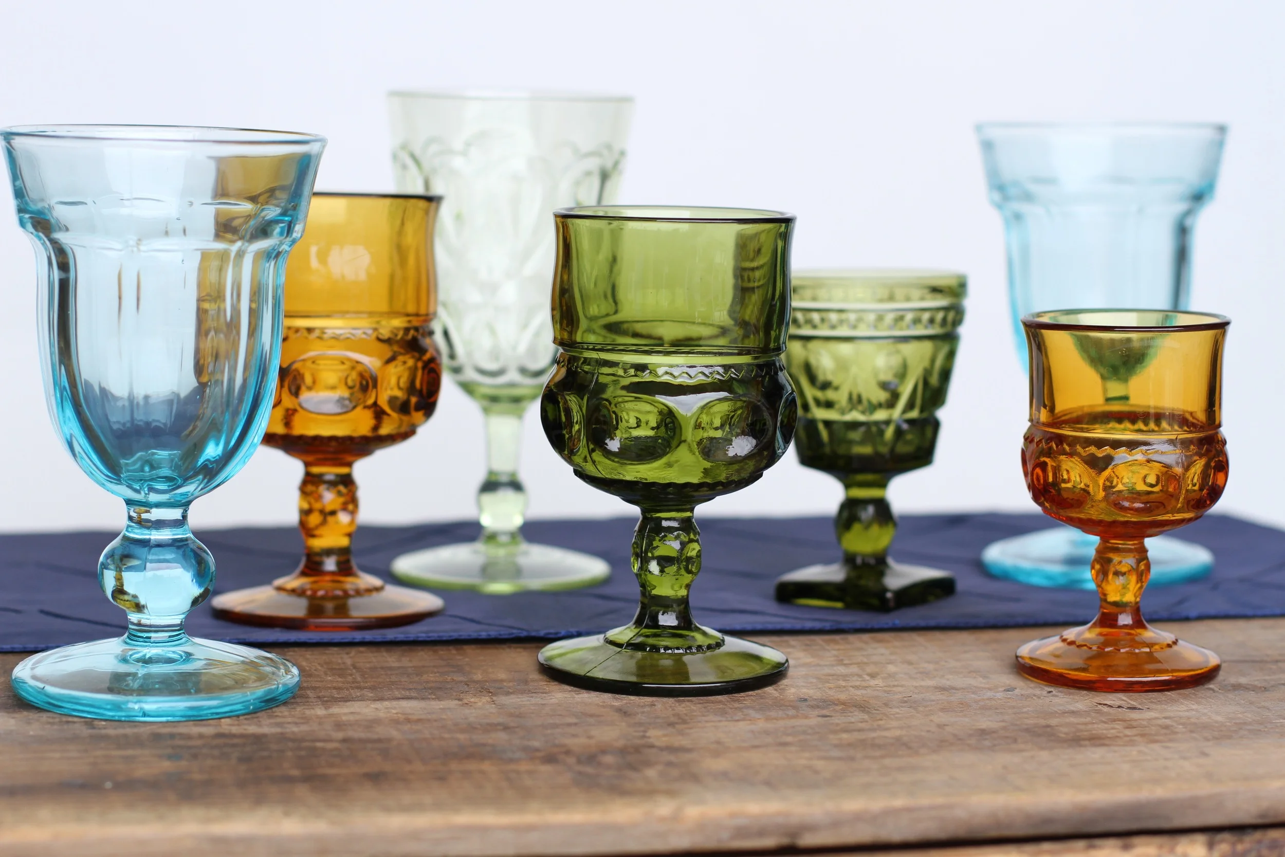 ASSORTED GOBLETS