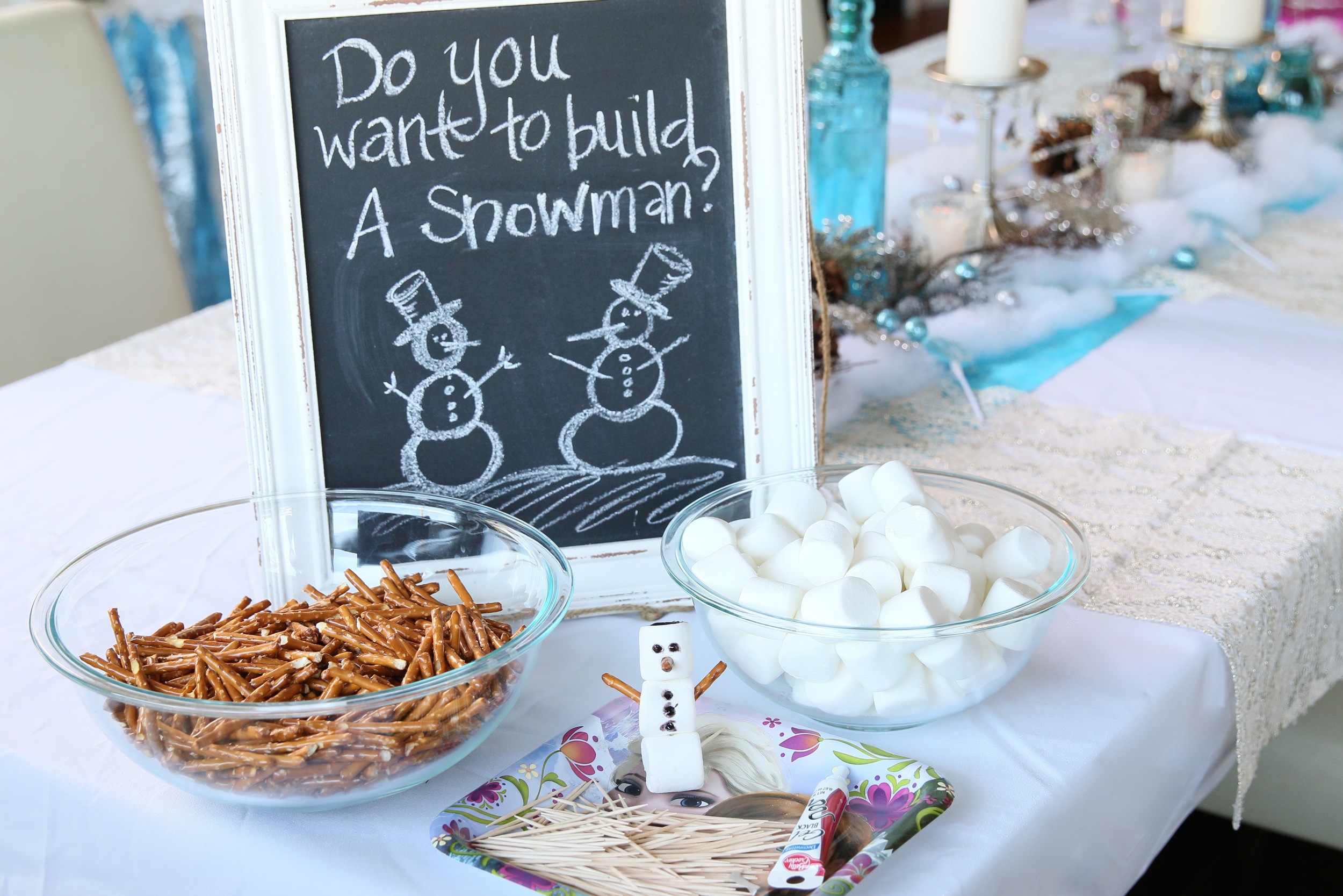 Copy of Do you want to build a snowman? FROZEN Party EVERYTHING! @inJOYtheParty